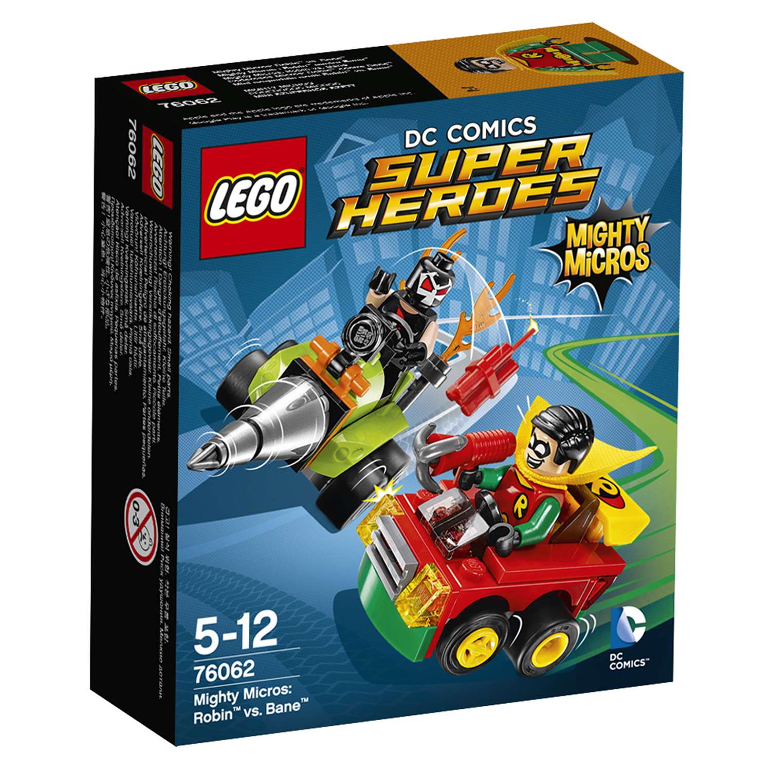Конструктор LEGO Super Heroes Робин против Бэйна (76062) - фото 2