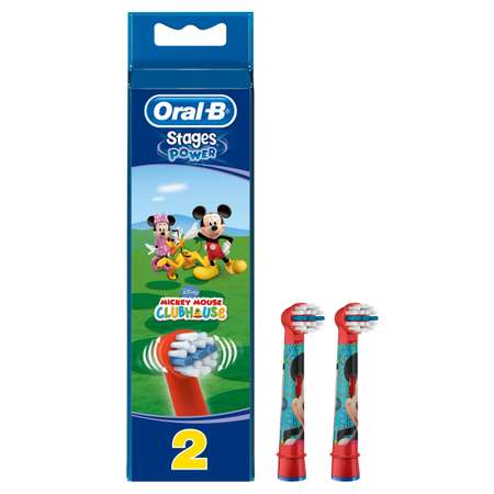 Насадки для электрических зубных щеток Oral-B Микки-Маус 2шт