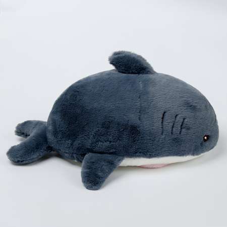 Мягкая игрушка Sima-Land «Кот» в костюме акулы 48 см цвет чёрный