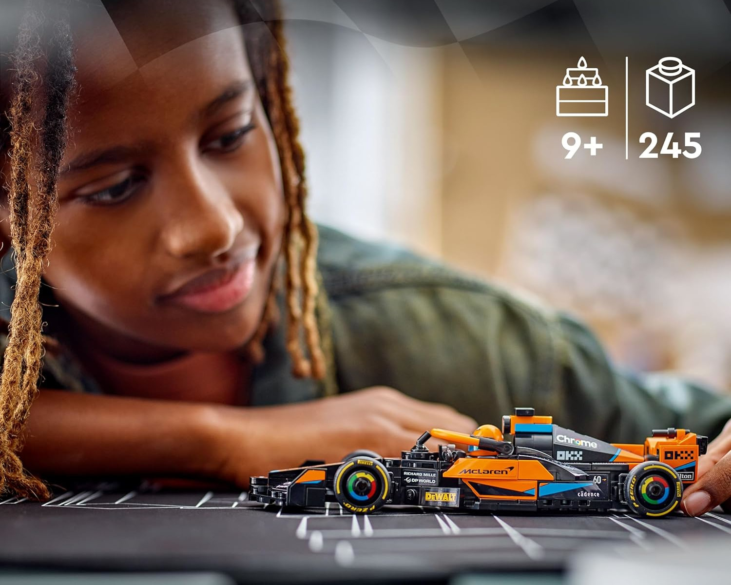 Конструктор LEGO Speed Champions Гоночный автомобиль McLaren Формулы 1 Макларен версия 2023 года 76919 - фото 9