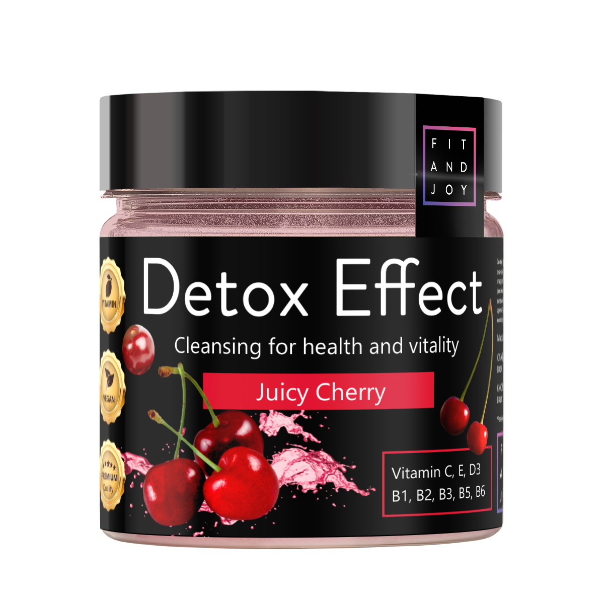 Сухая смесь FIT AND JOY Detox Effect Вишня - фото 8