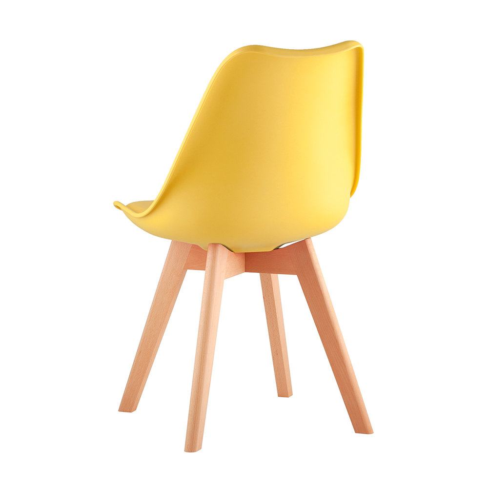 Стул Stool Group Стул FRANKFURT желтый деревянные ножки - фото 5