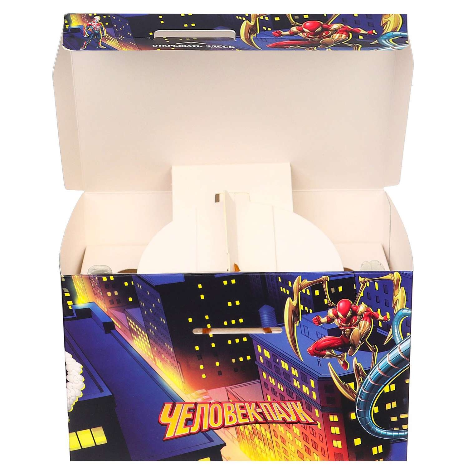 Коробка складная Marvel Бум сюрприз 20 х 15 х 12.5 см Человек-паук - фото 9