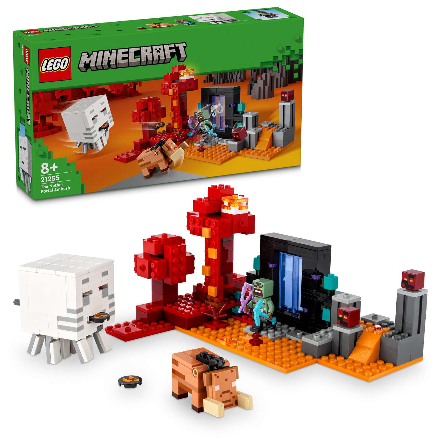 Конструктор LEGO Minecraft Засада на нижнем портале 21255 - фото 1