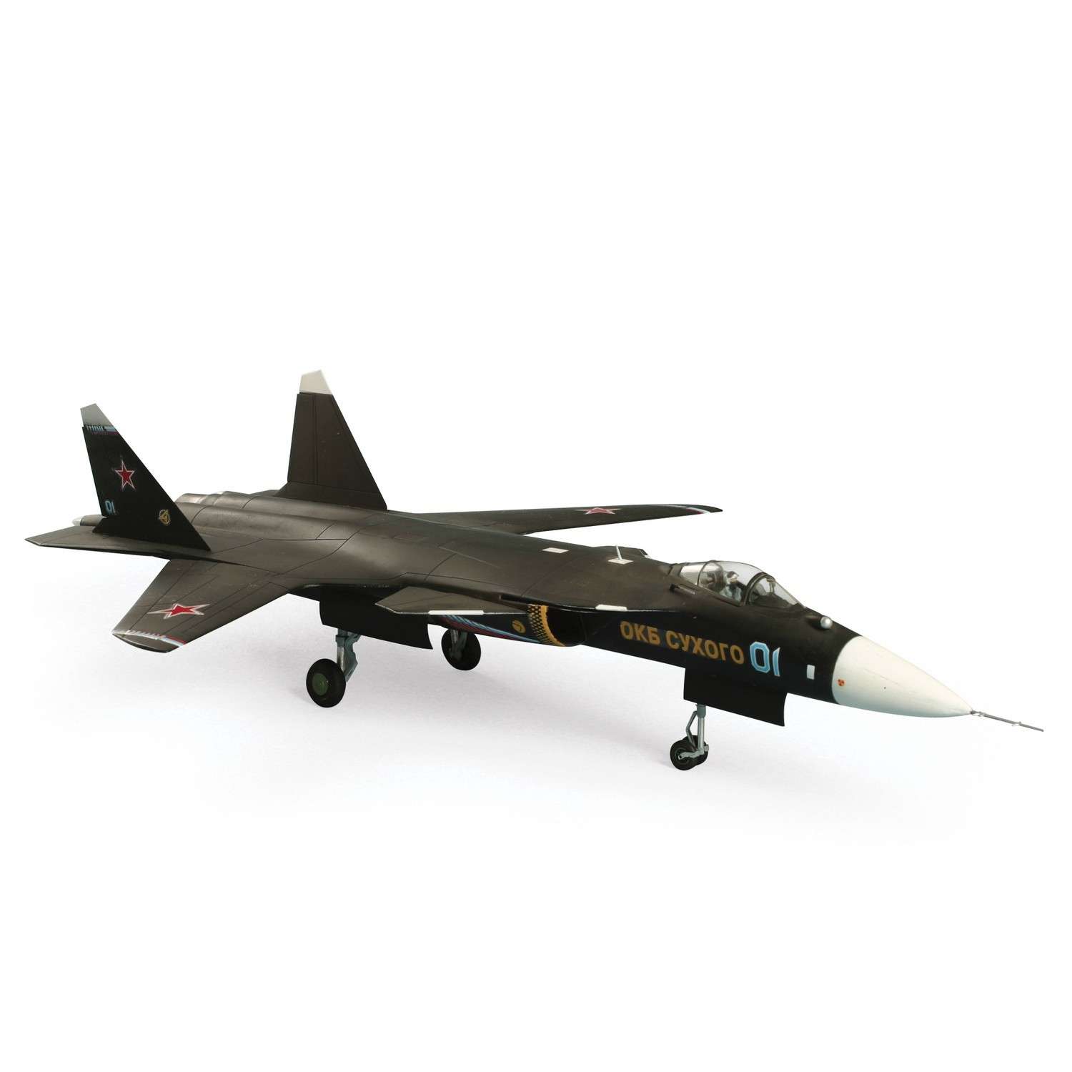 Модель для сборки Звезда Самолет Су-47 беркут 7215 - фото 2