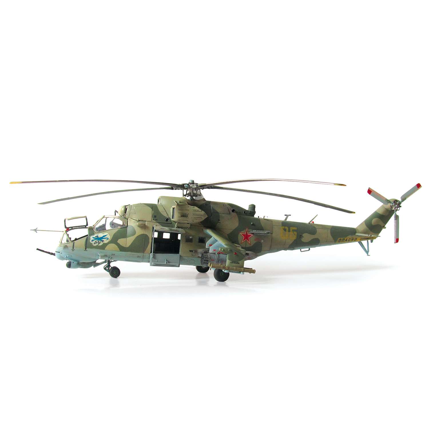 Подарочный набор Звезда Вертолет МИ 24 В/ВП Крокодил 7293П - фото 5