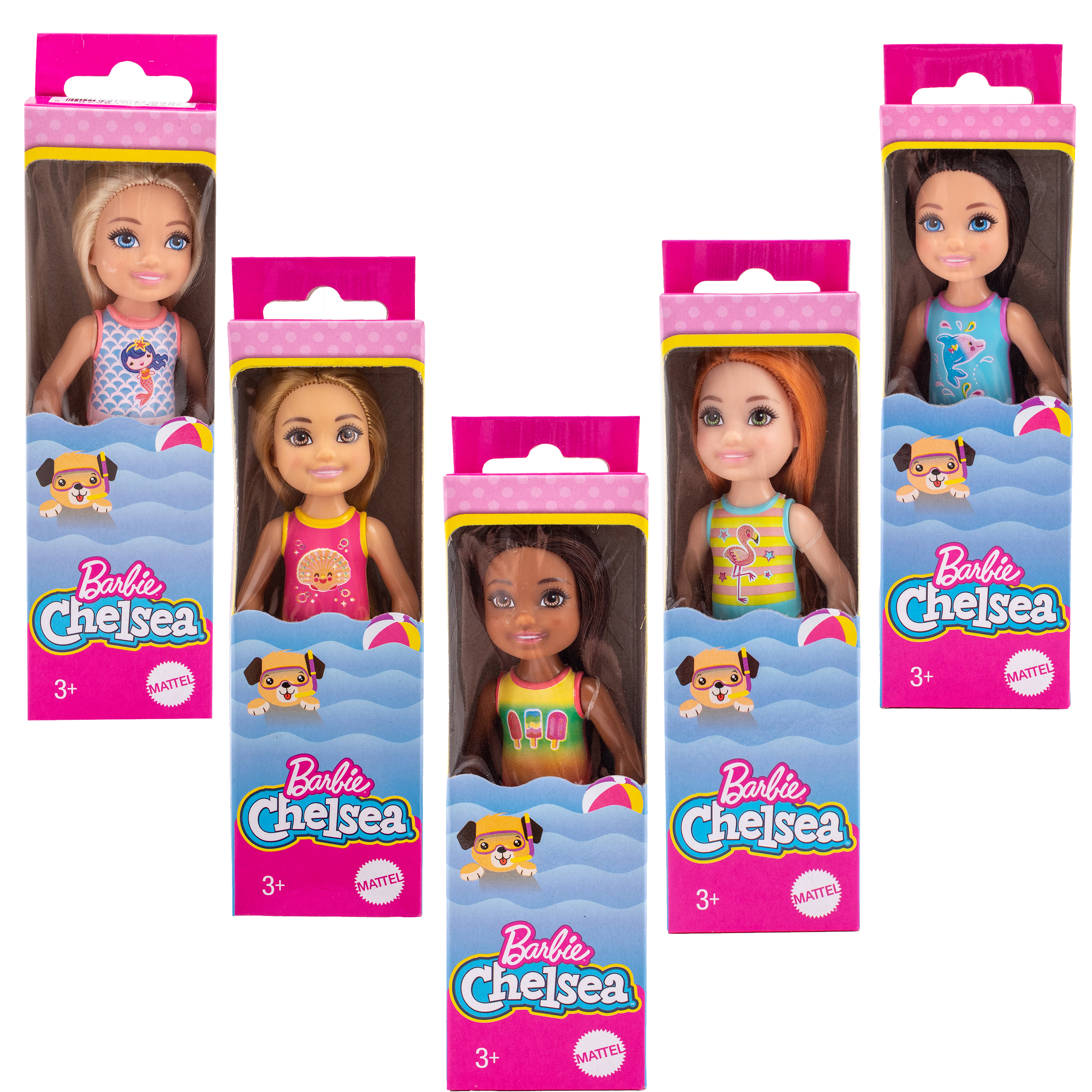 Кукла модельная Mattel Челси в купальнике с дельфином GLN73(GLN69/GLN71) - фото 7