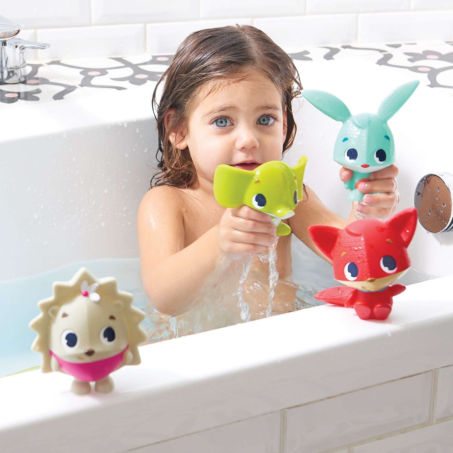 Набор игрушек для ванной Tiny Love Пищалки 4шт 1650400458 - фото 3