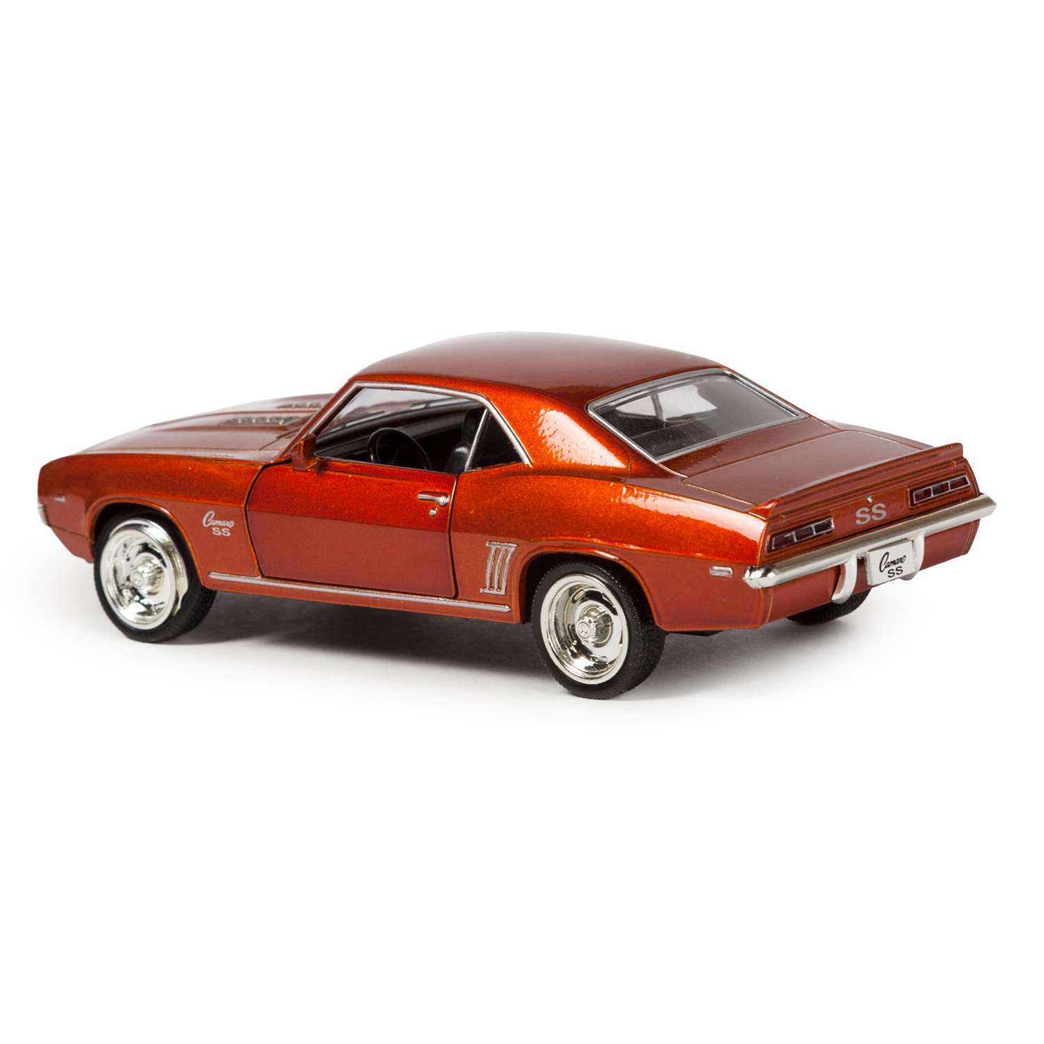 Машина Mobicaro 1969 Chevrolet Camaro 1:32 Оранжевый металлик 544026Z(E) - фото 4