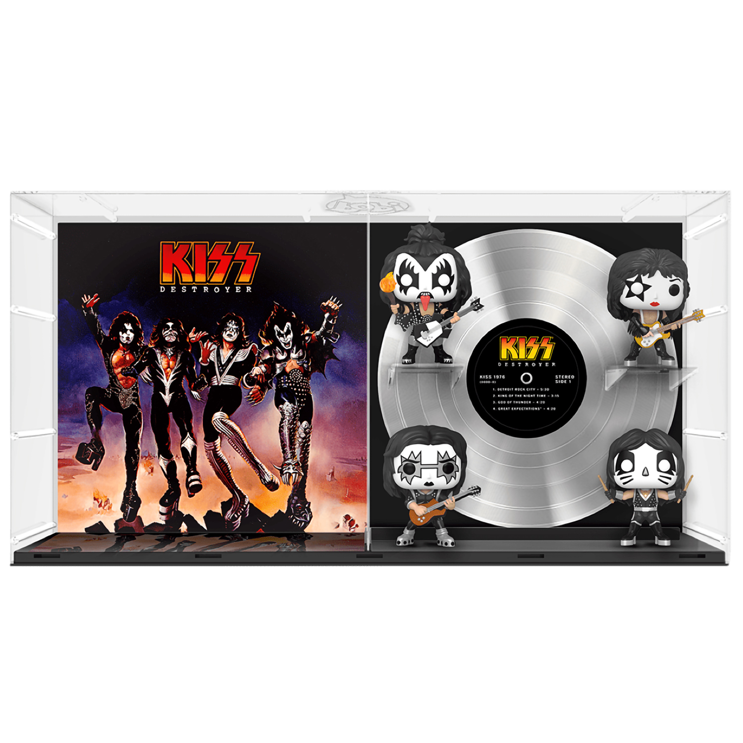 Фигурка Funko POP! Albums Deluxe Kiss Destroyer GW Exc 60995 - фото 1