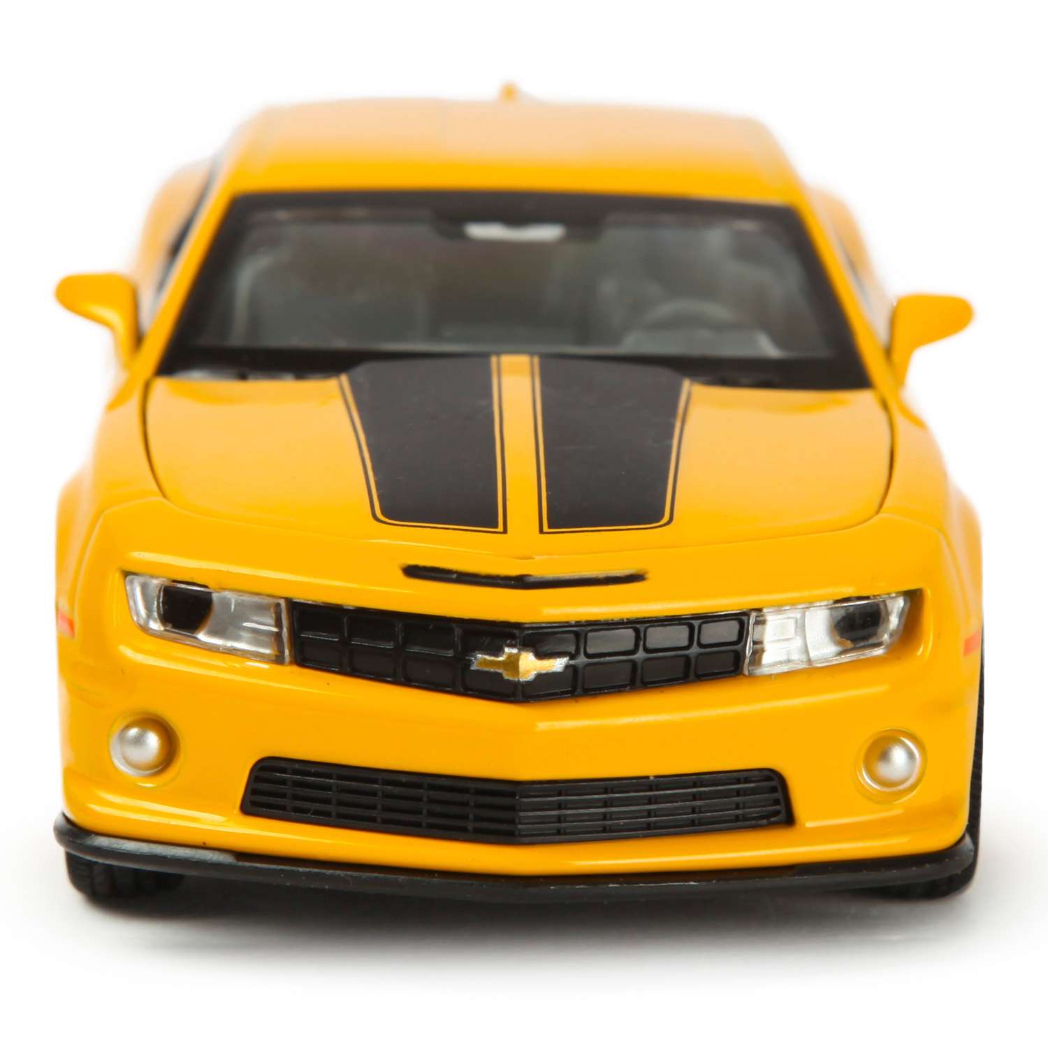 Машинка Mobicaro 1:32 Chevrolet Camaro SS Желтая 68335 68335 - фото 6