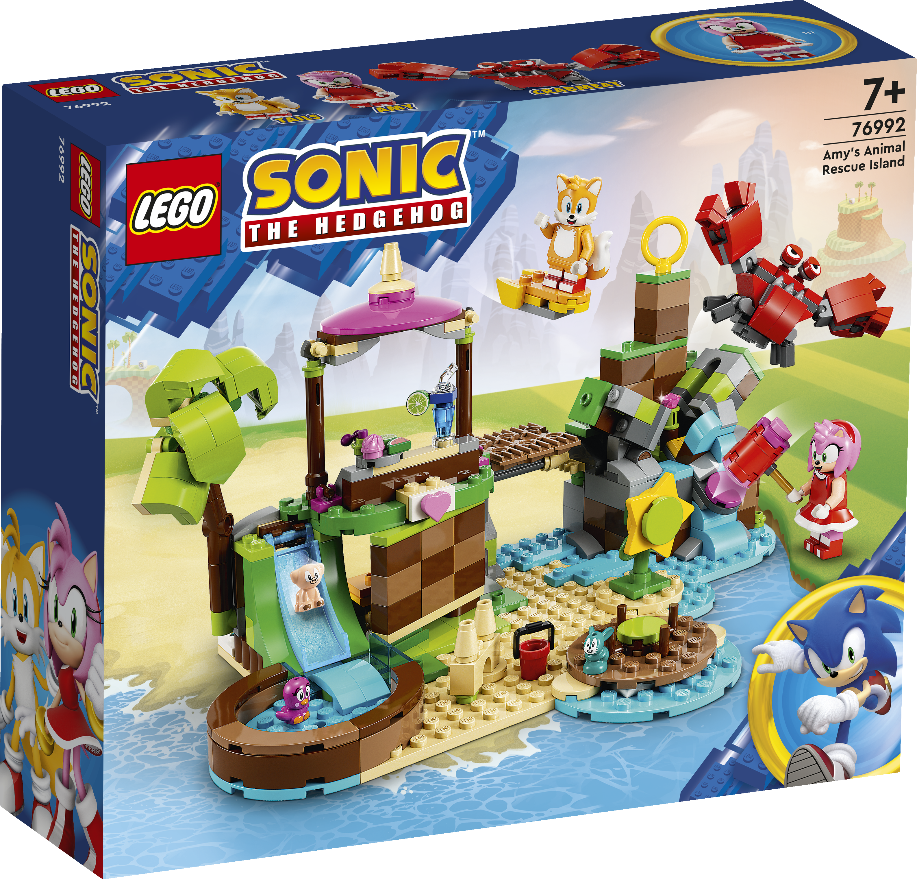 Конструктор LEGO Sonic the Hedgehog Остров спасения животных Эми 76992 - фото 4