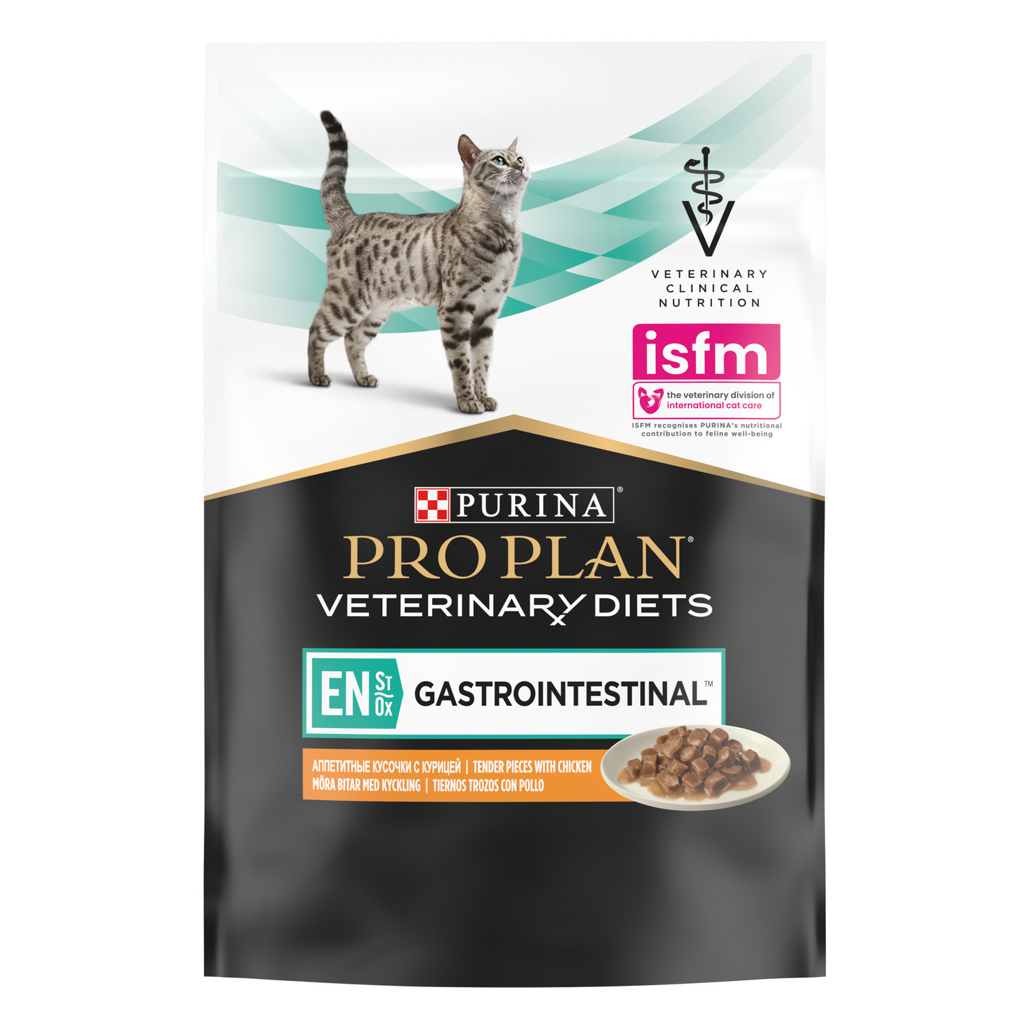 Влажный корм для кошек Purina Pro Plan Veterinary diets 0.085 кг курица (при чувствительном пищеварении, лечебный) - фото 2