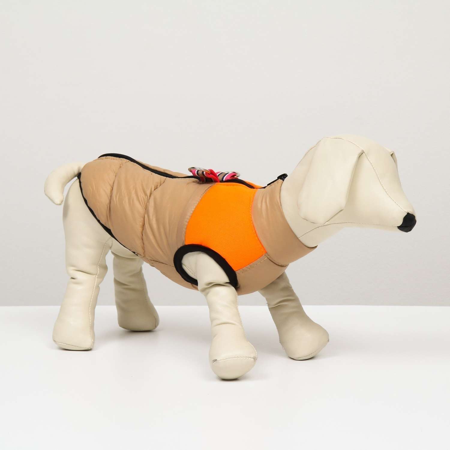 Куртка для собак Sima-Land бежевая - фото 1