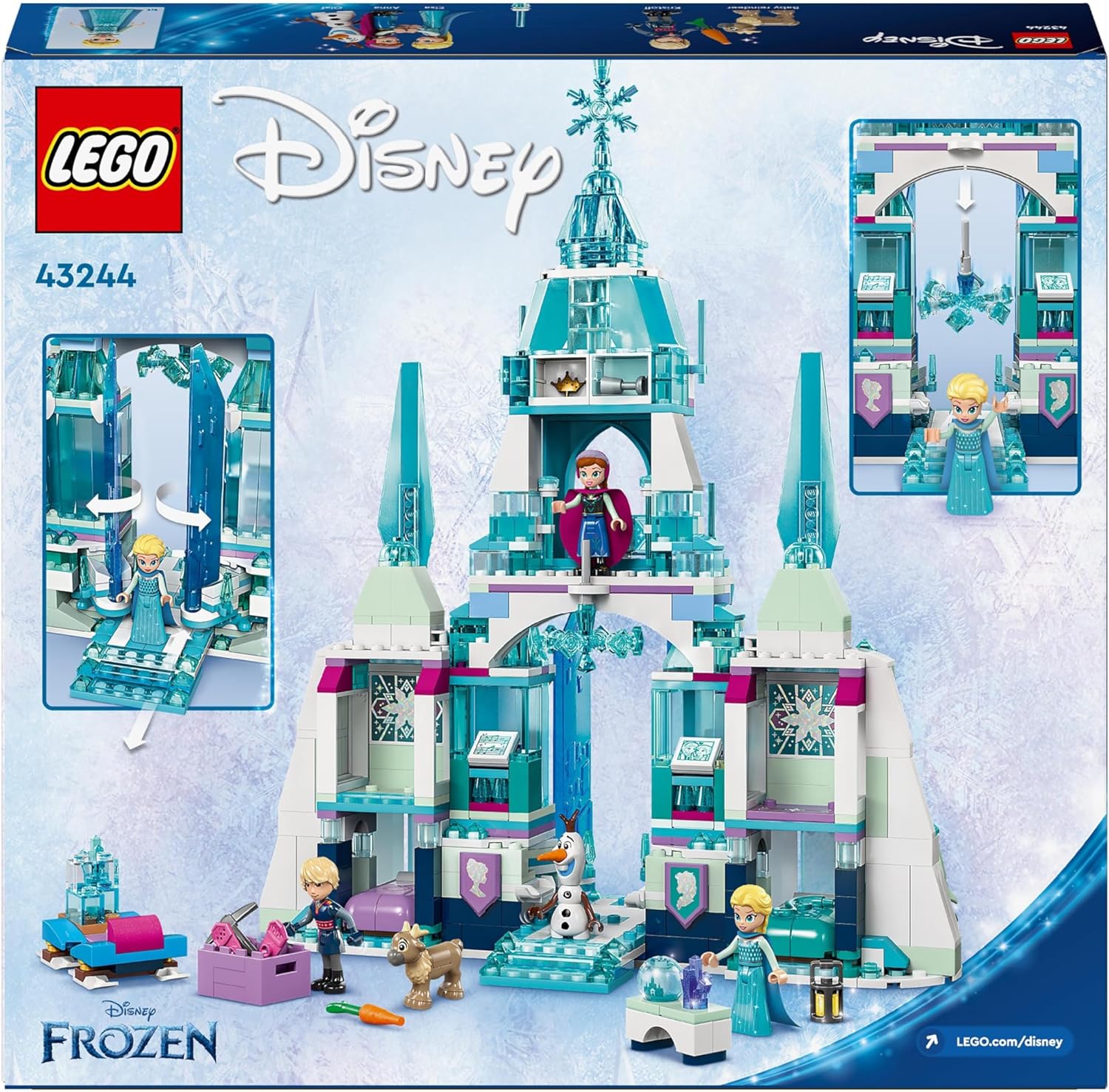 Конструктор LEGO Disney Princess Ледовый дворец Эльзы 43244 - фото 6