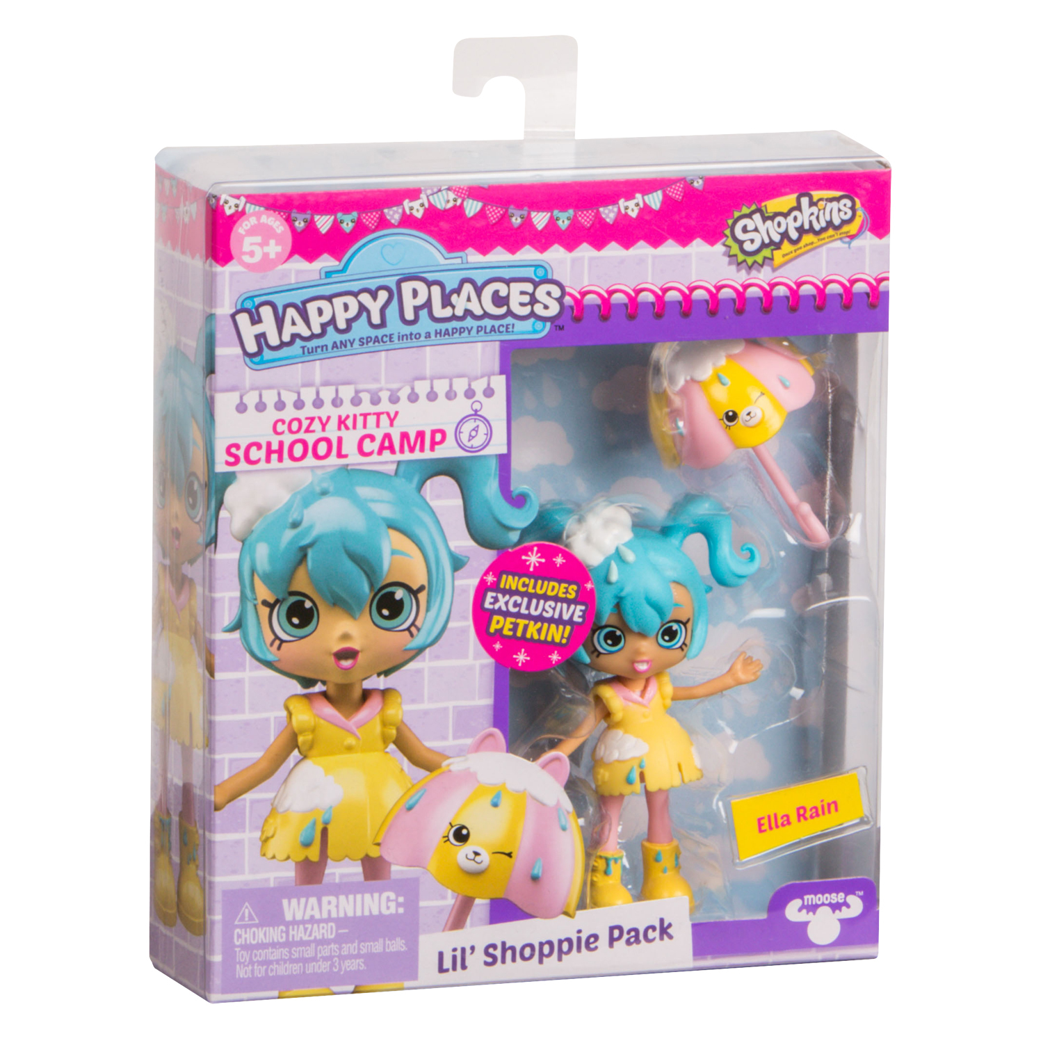 Набор Happy Places Shopkins с куклой Shoppie Элла Дождик 56672 - фото 3