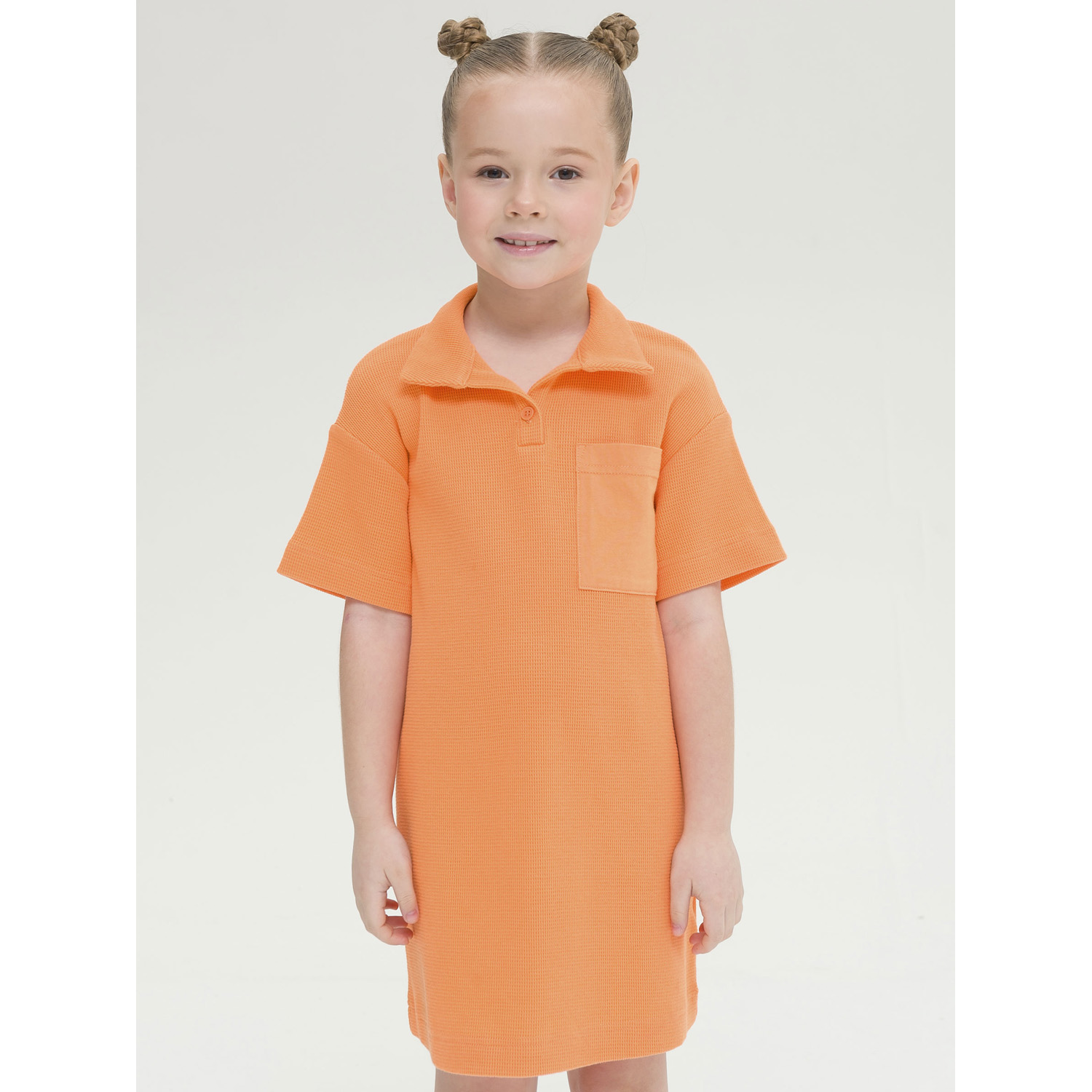 Летнее платье PELICAN GFDT3317/2/Оранжевый(31) - фото 1
