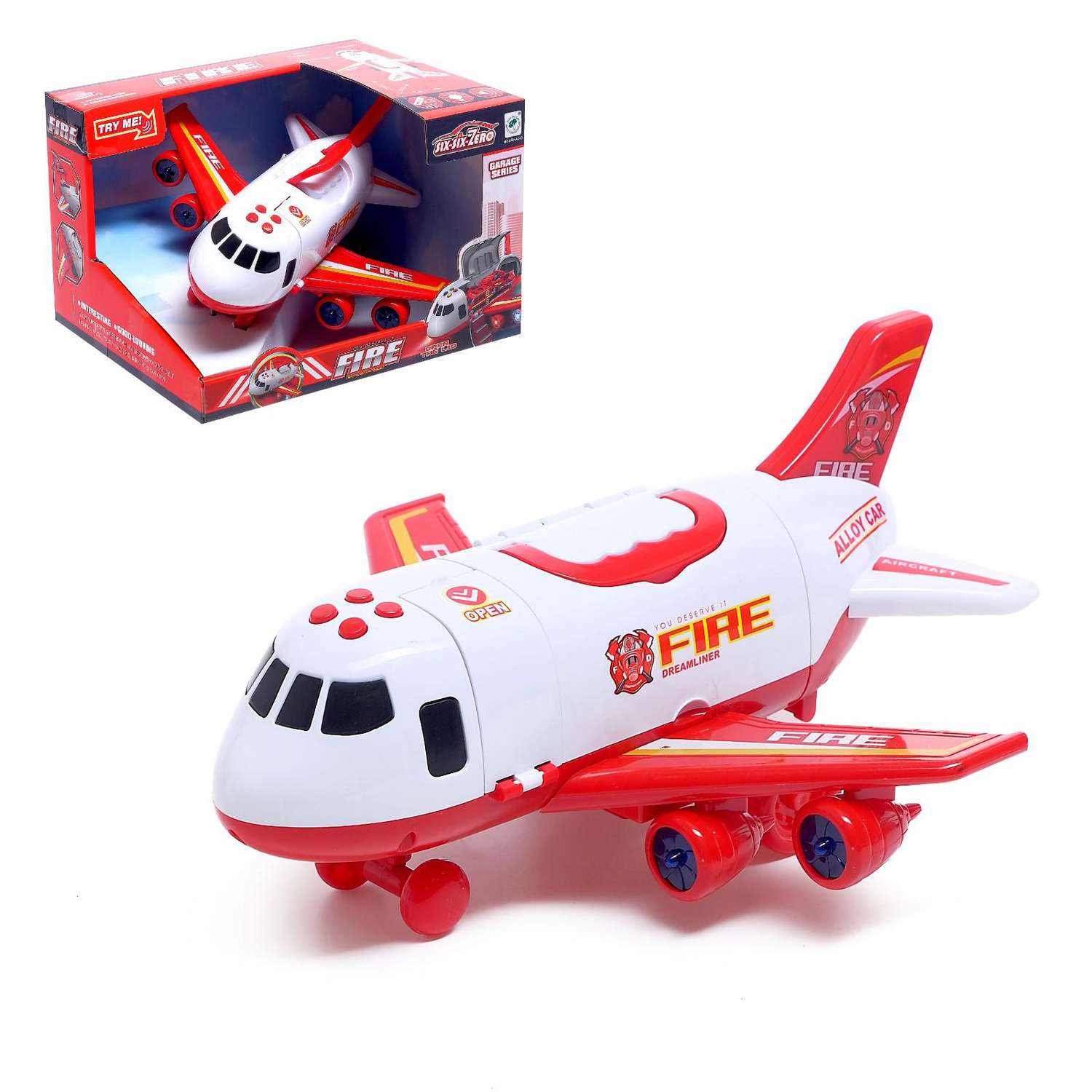 Игровой набор Sima-Land Пожарный самолет 5036786 - фото 1