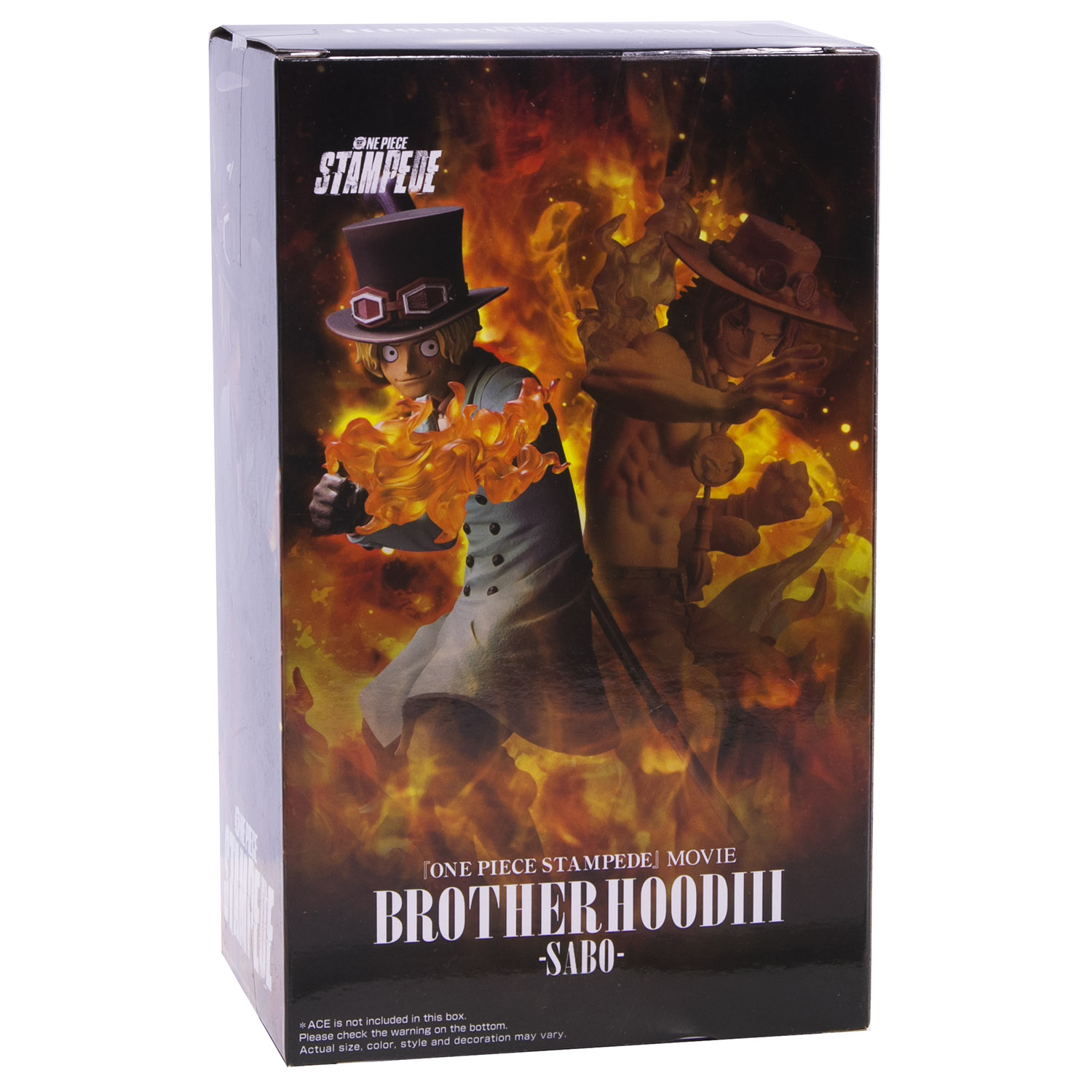 Игрушка Banpresto One Piece Stampede Movie Brotherhood III Sabo - фото 6