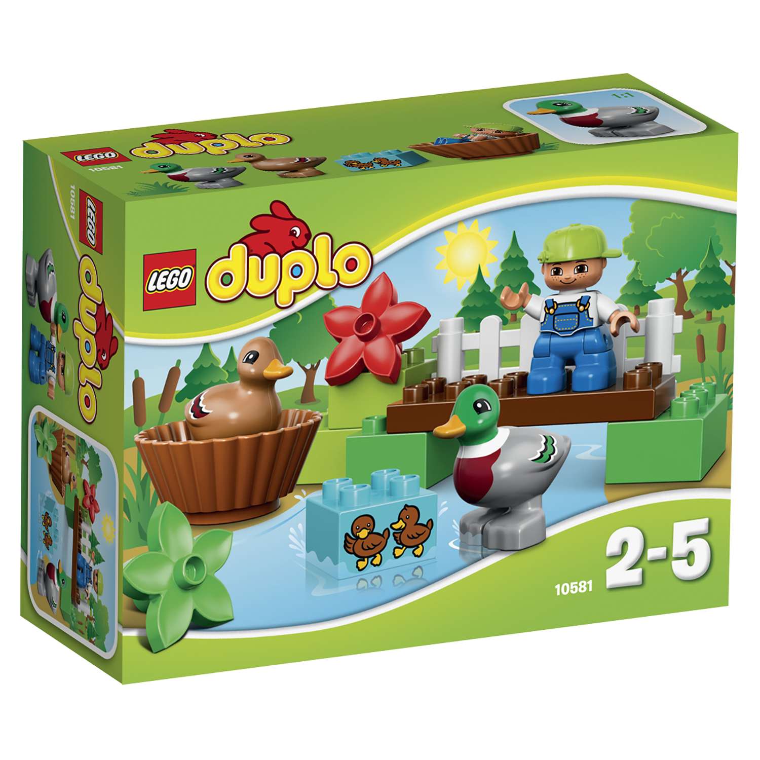 Конструктор LEGO DUPLO Town Уточки в лесу (10581) - фото 2