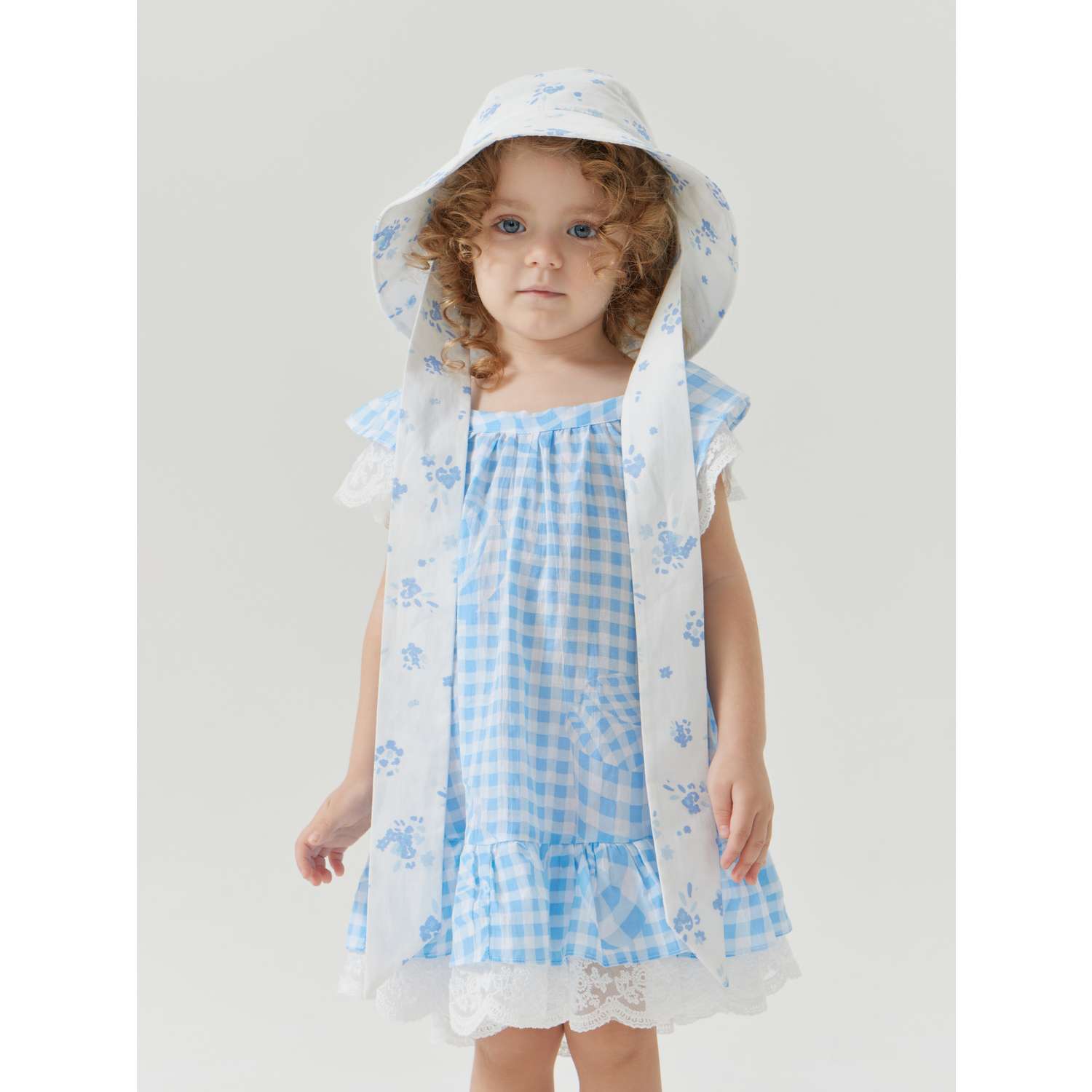 Платье Happy Baby 88189_light-blue-cell - фото 1