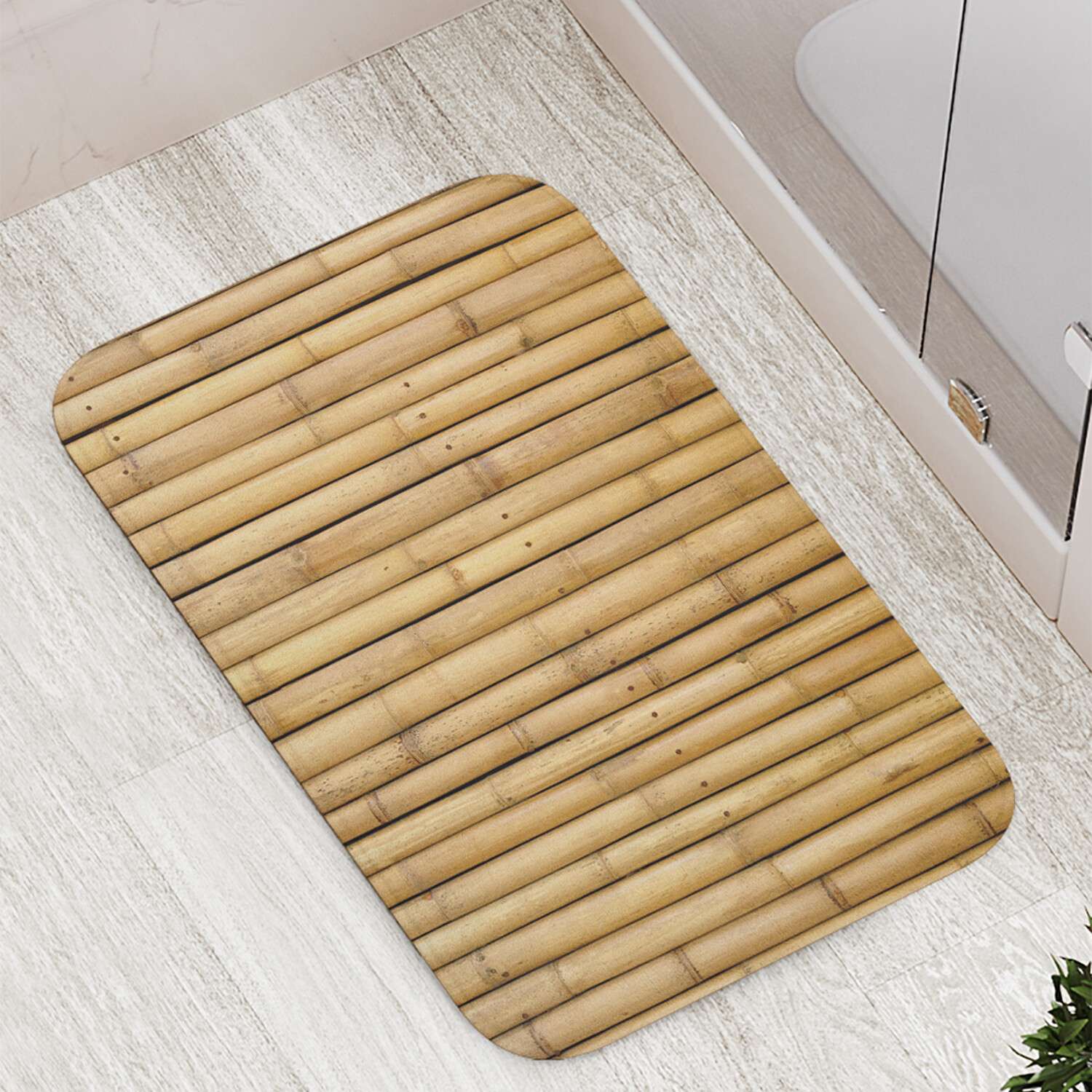 Коврик для ванной JoyArty Прочный бамбук - фото 1