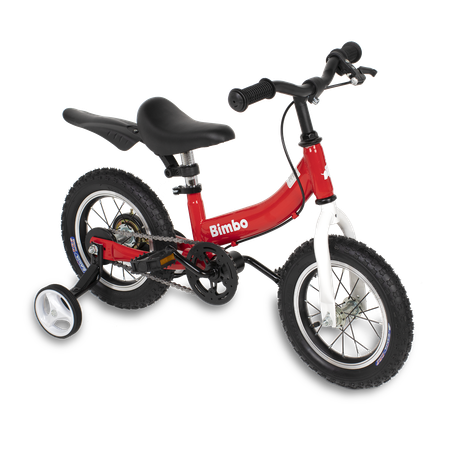 Велосипед Bimbo Smart Bike 3в1 красный 12 дюймов
