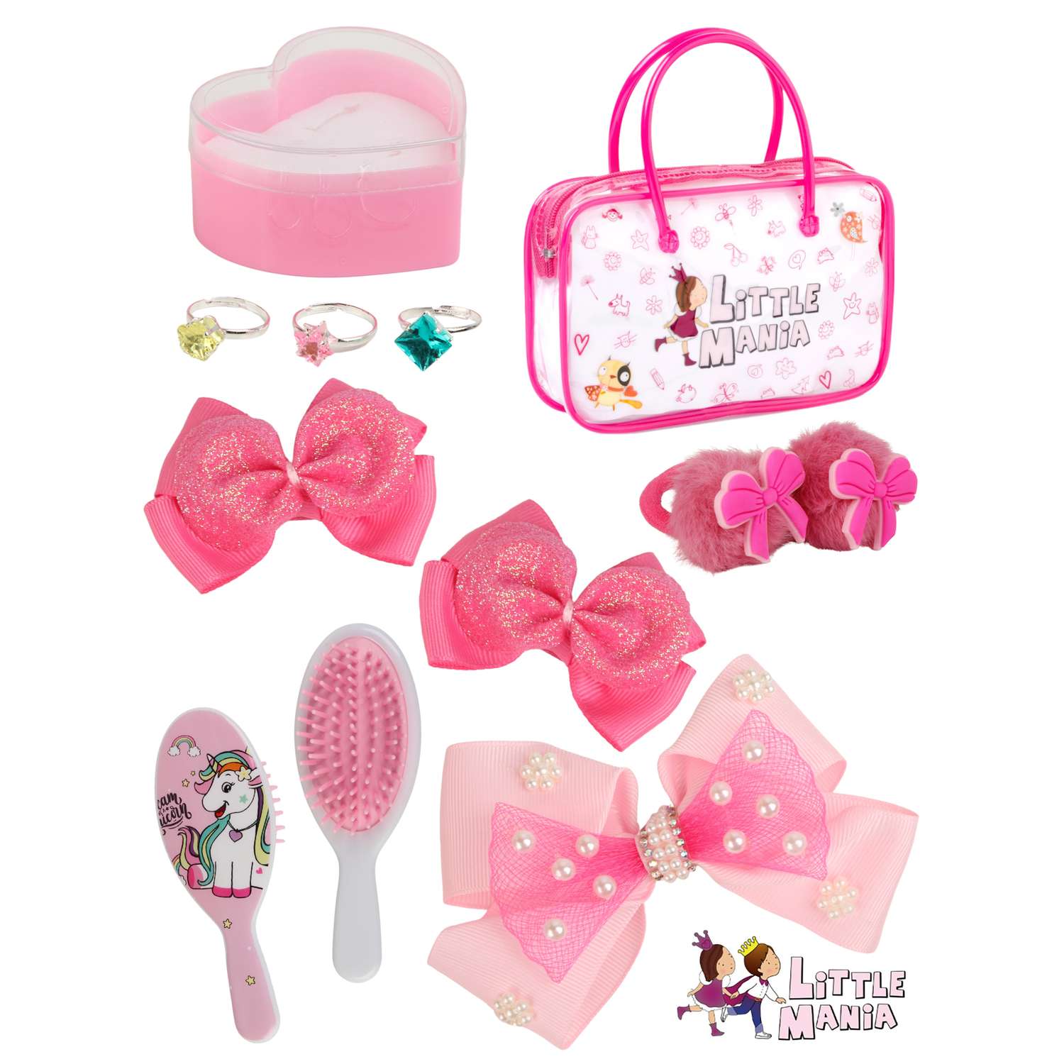 Набор аксессуаров для девочки Little Mania Принцесса Айя 9 предметов - фото 1
