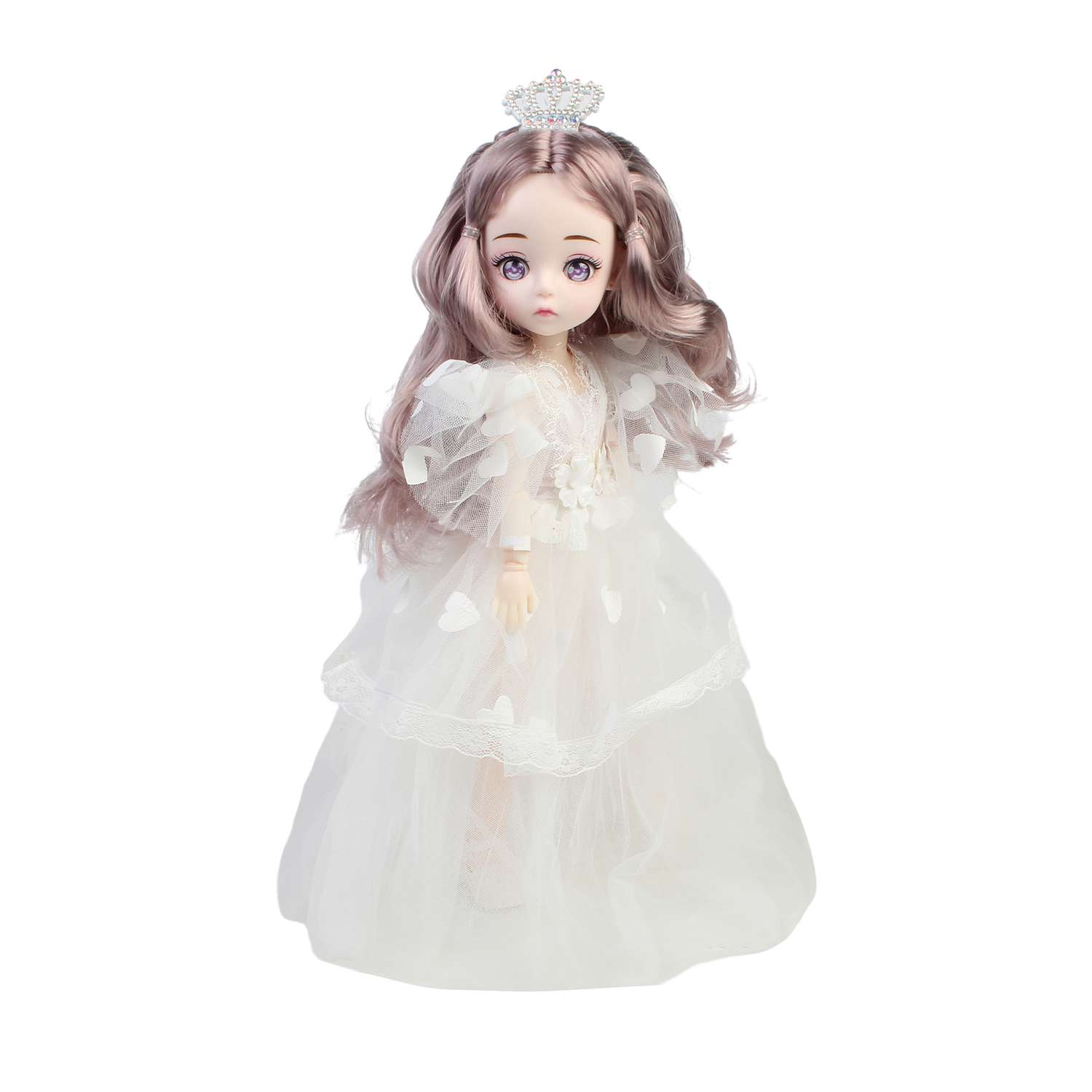 Кукла шарнирная 30 см Little Mania Анастасия ZW824-W - фото 2
