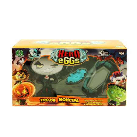 Фигурка игровая Hero Eggs Монстры Дракула+игровое поле+аксессуар 04155