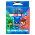 Мелки Росмэн PJ Masks 6цветов 34097