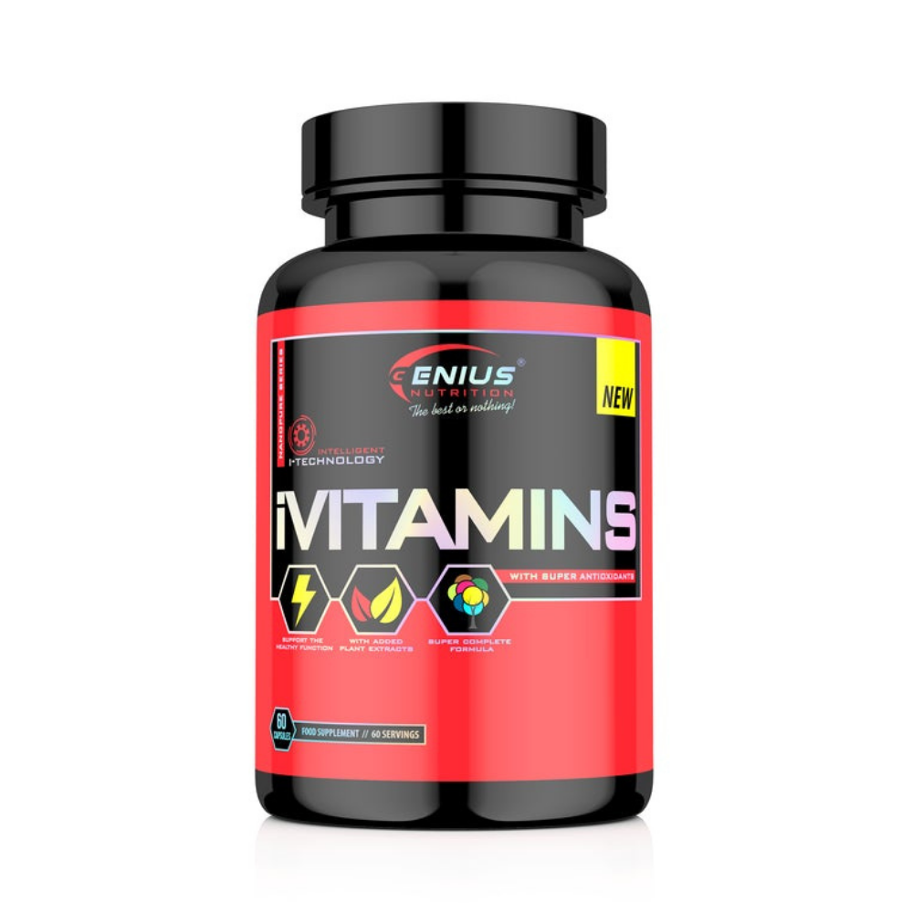 Витаминно-минеральный комплекс Genius Nutrition iVitamins 60 капсул - фото 1