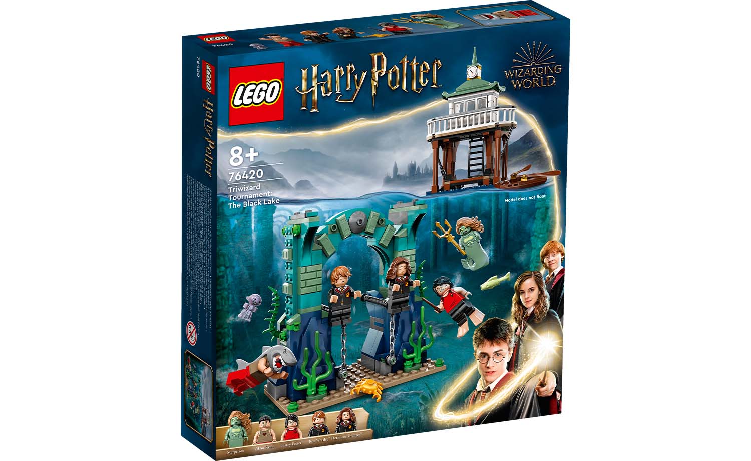 Конструктор LEGO Harry Potter «Турнир трех волшебников: Черное озеро» 349 деталей 76420 - фото 12