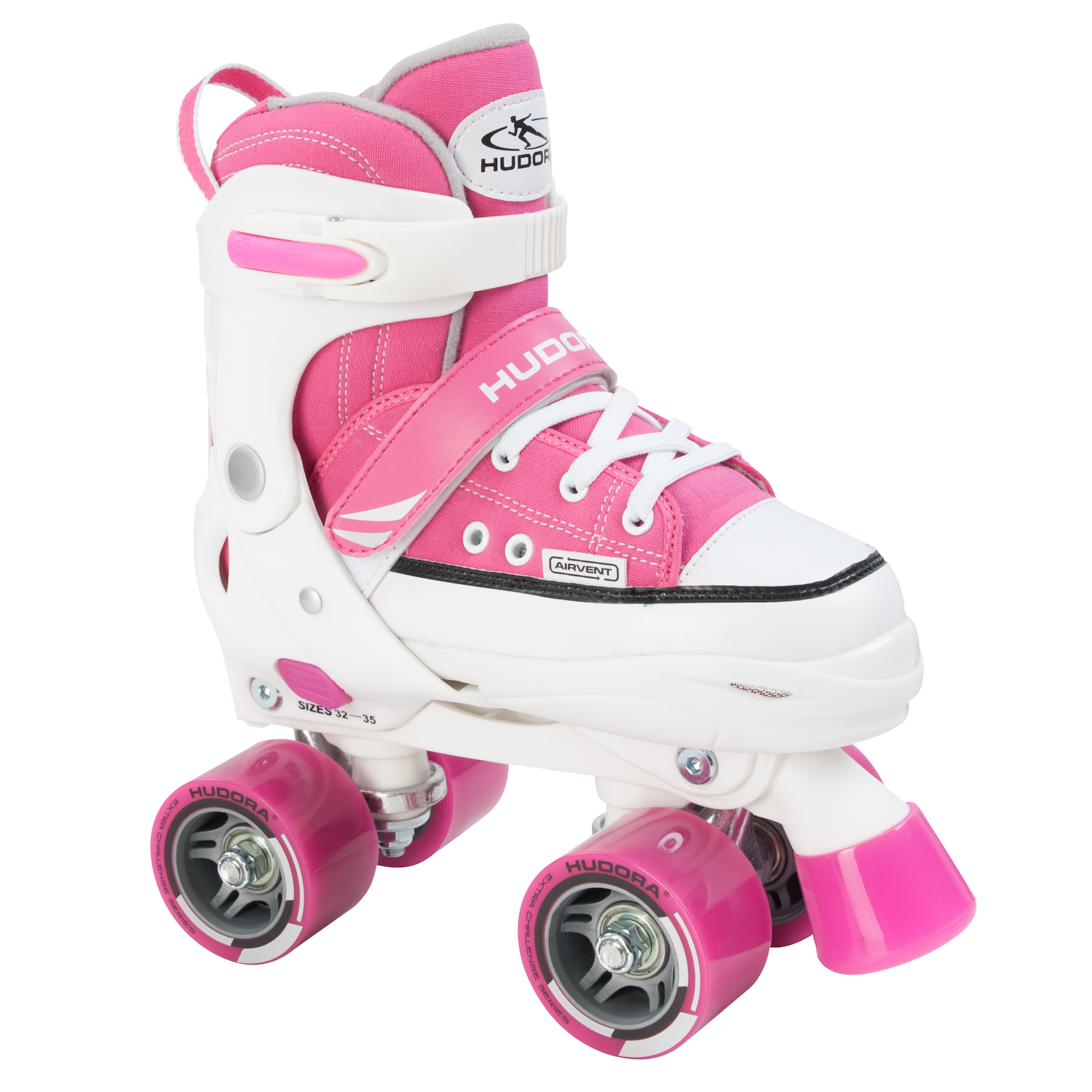 Коньки роликовые HUDORA раздвижные размер с 32 по 35 Roller Skate - фото 1