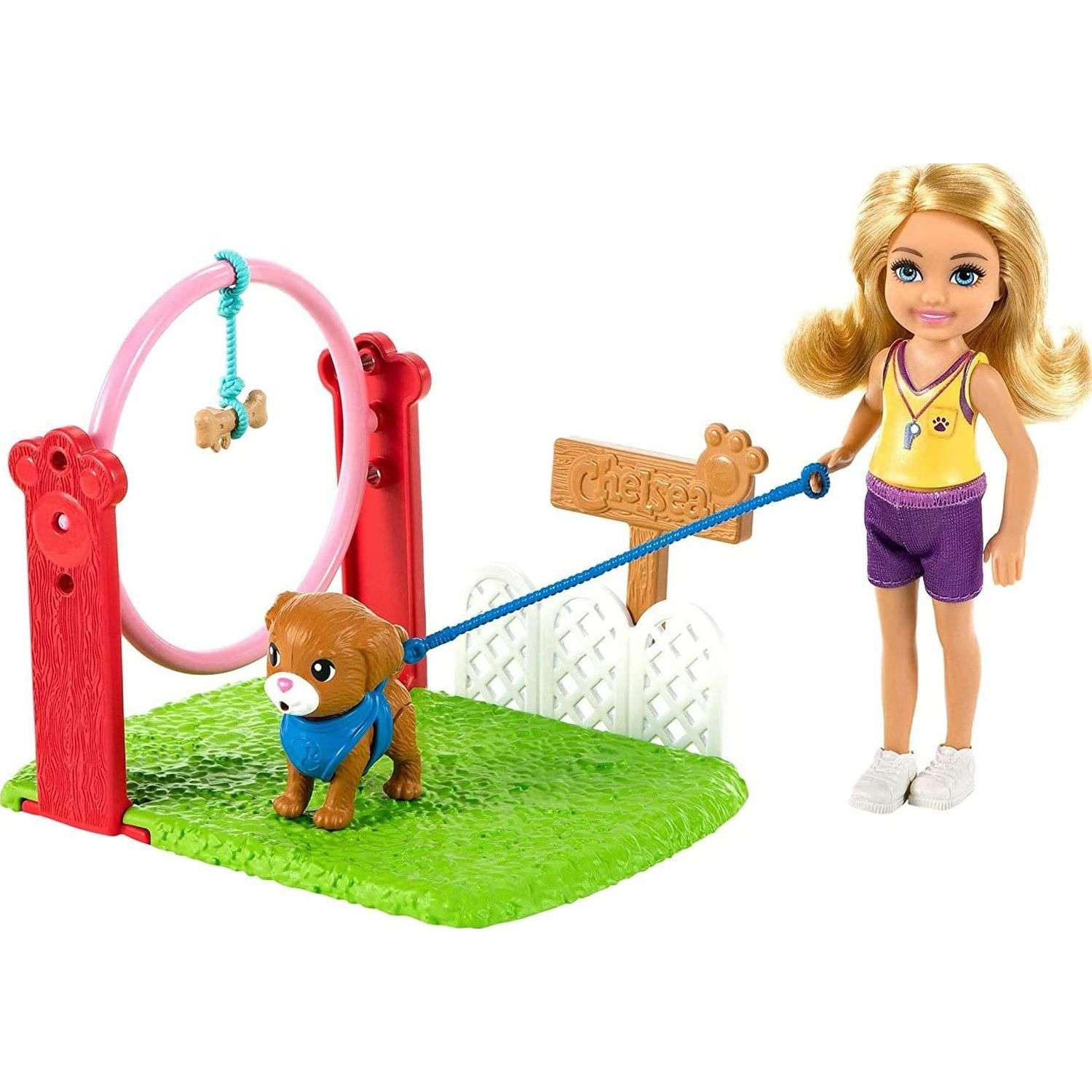 Набор игровой Barbie Дрессировщик собак Челси с питомцем GTR88 GTR88 - фото 1