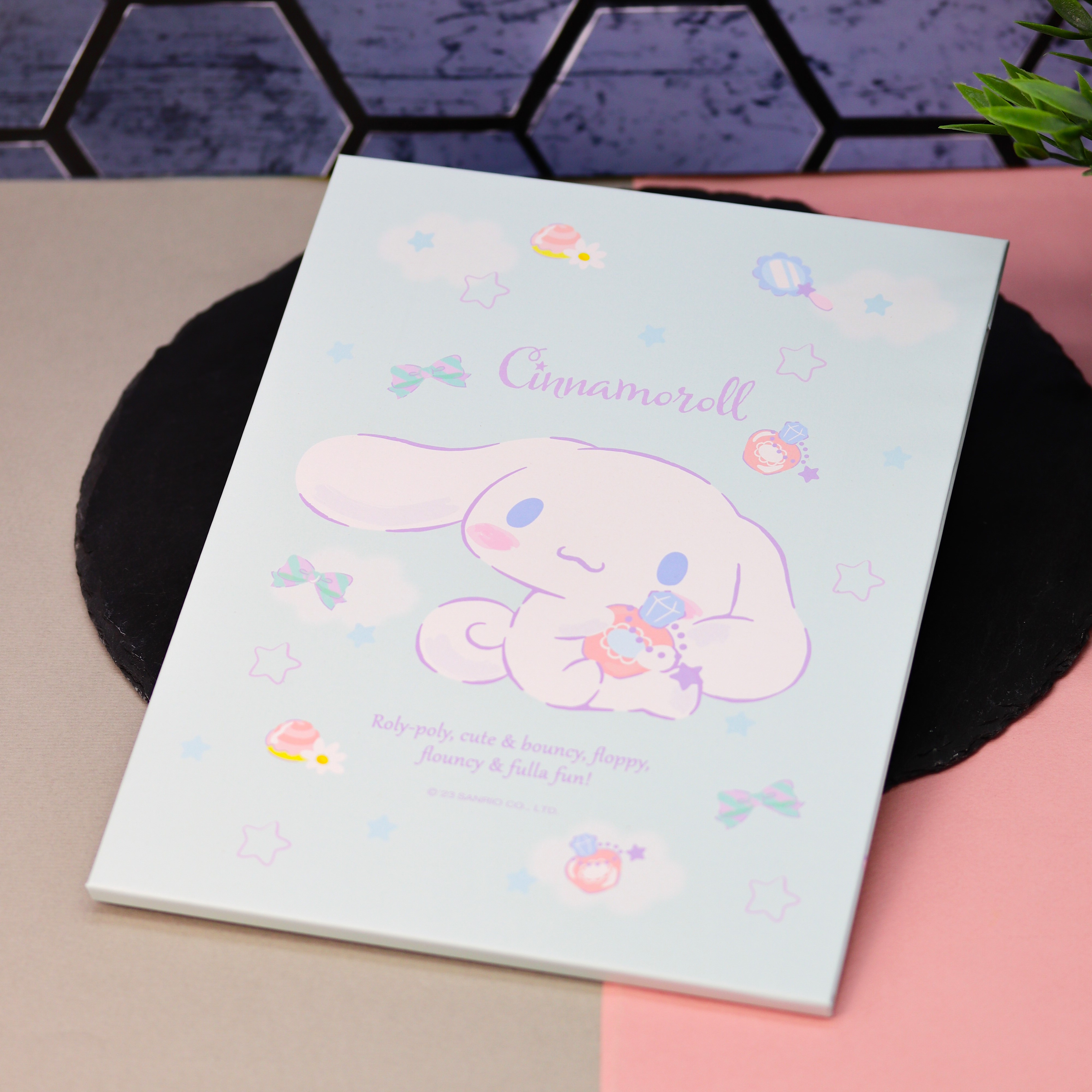 Зеркало настольное для макияжа iLikeGift Cinnamoroll green - фото 4