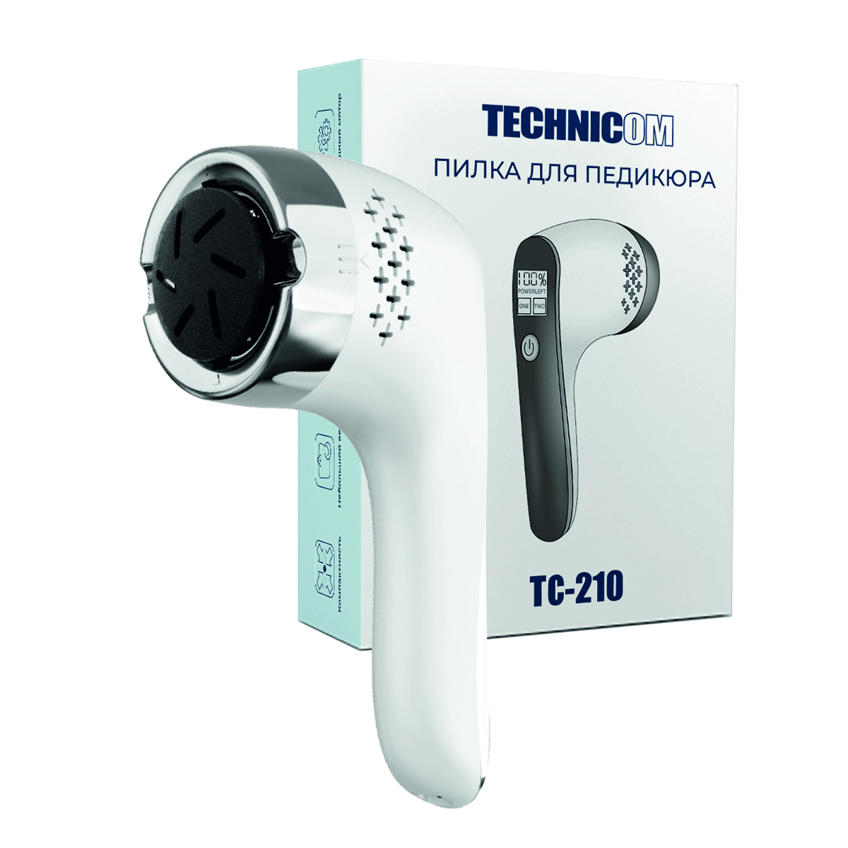 Пилка для педикюра TECHNICOM TC-210W - фото 2