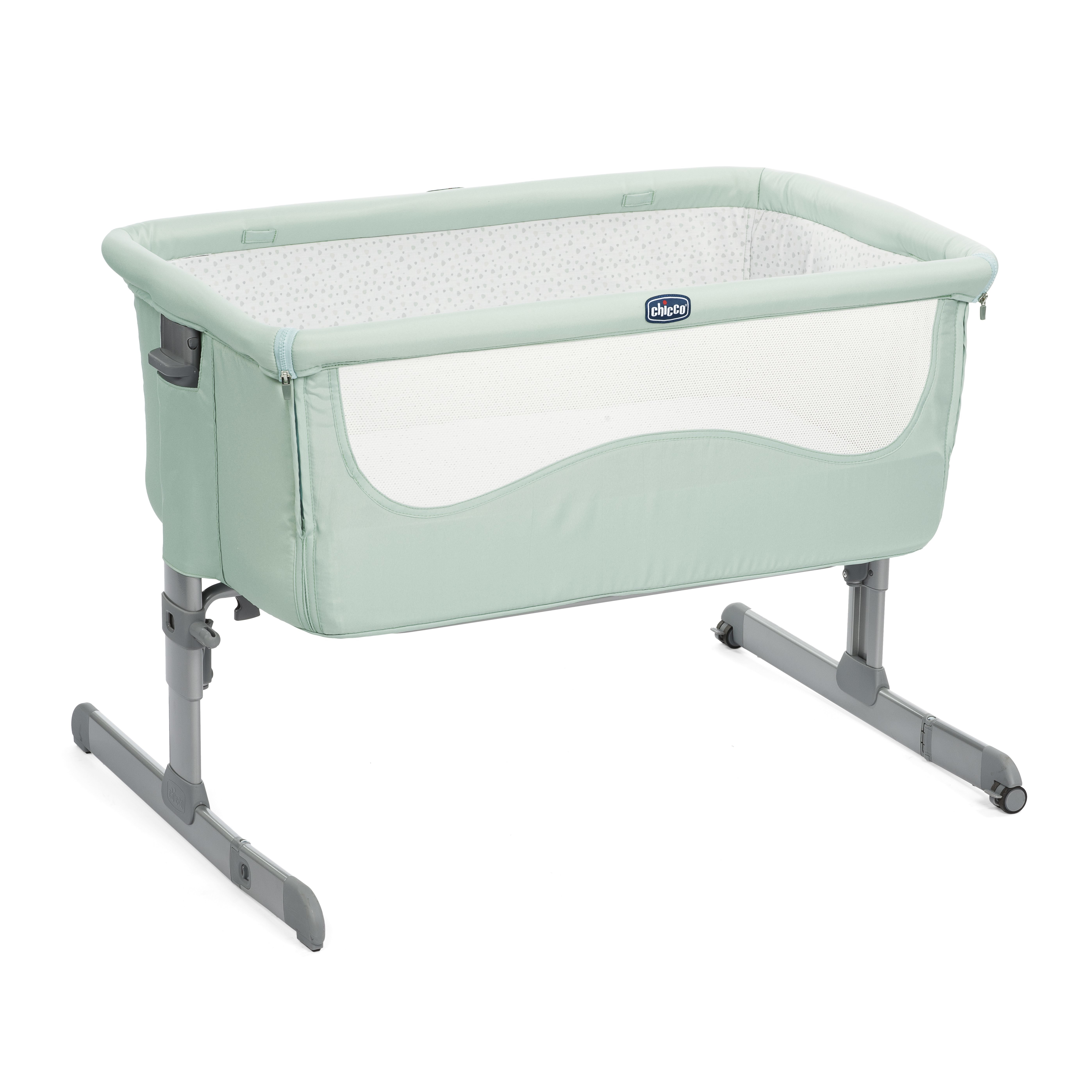 Кроватка Chicco Next2me Dusty Green - фото 1