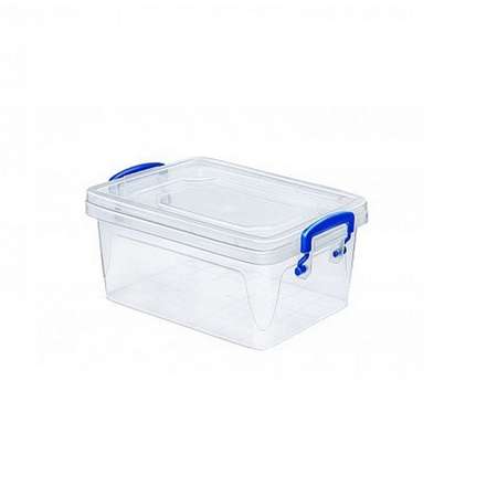 Контейнер elfplast пластиковый Fresh Box прозрачный квадрат 3 л 11.5х25.5х17 см