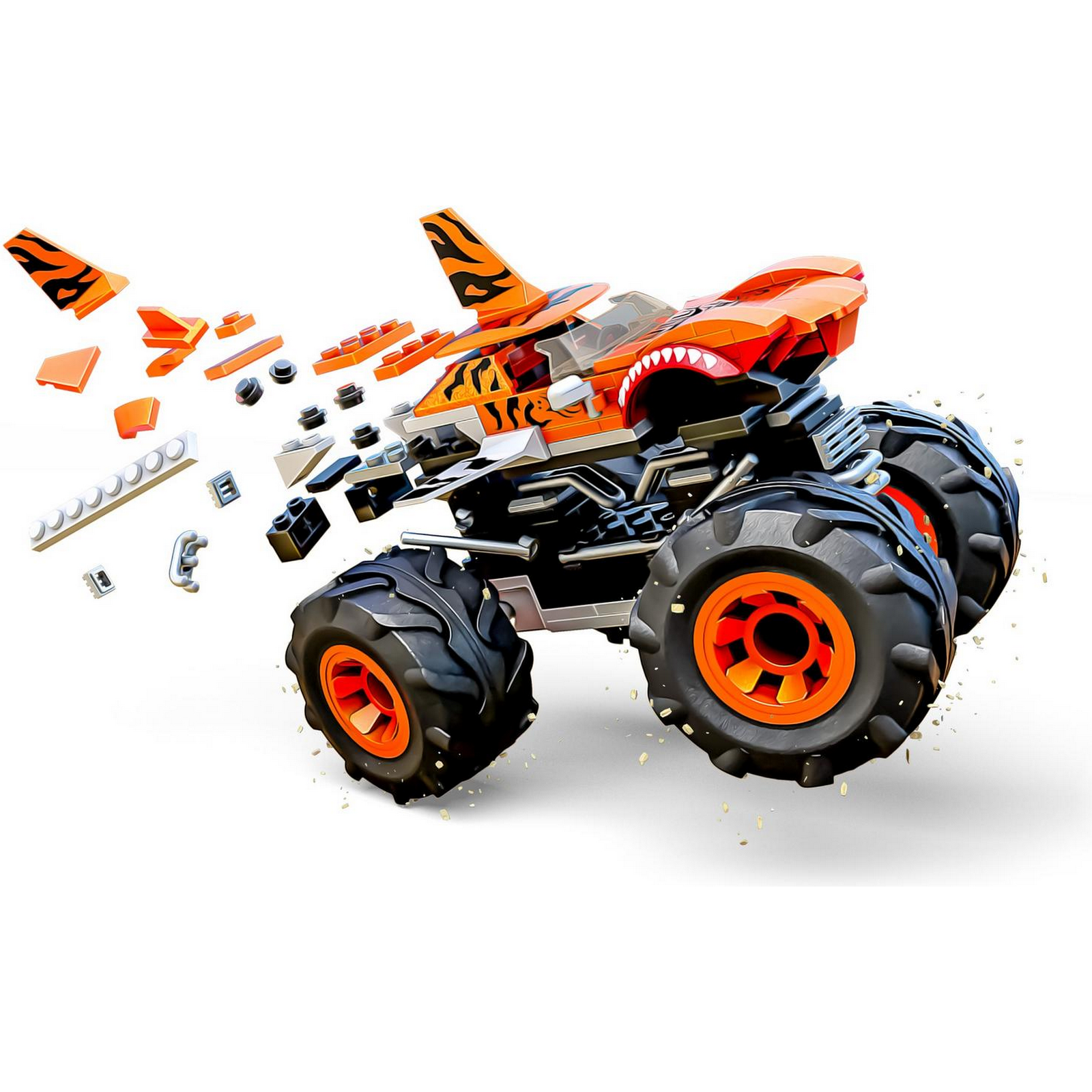 Конструктор Mega Construx Hot Wheels Монстр-трак в ассортименте GVM14 - фото 10