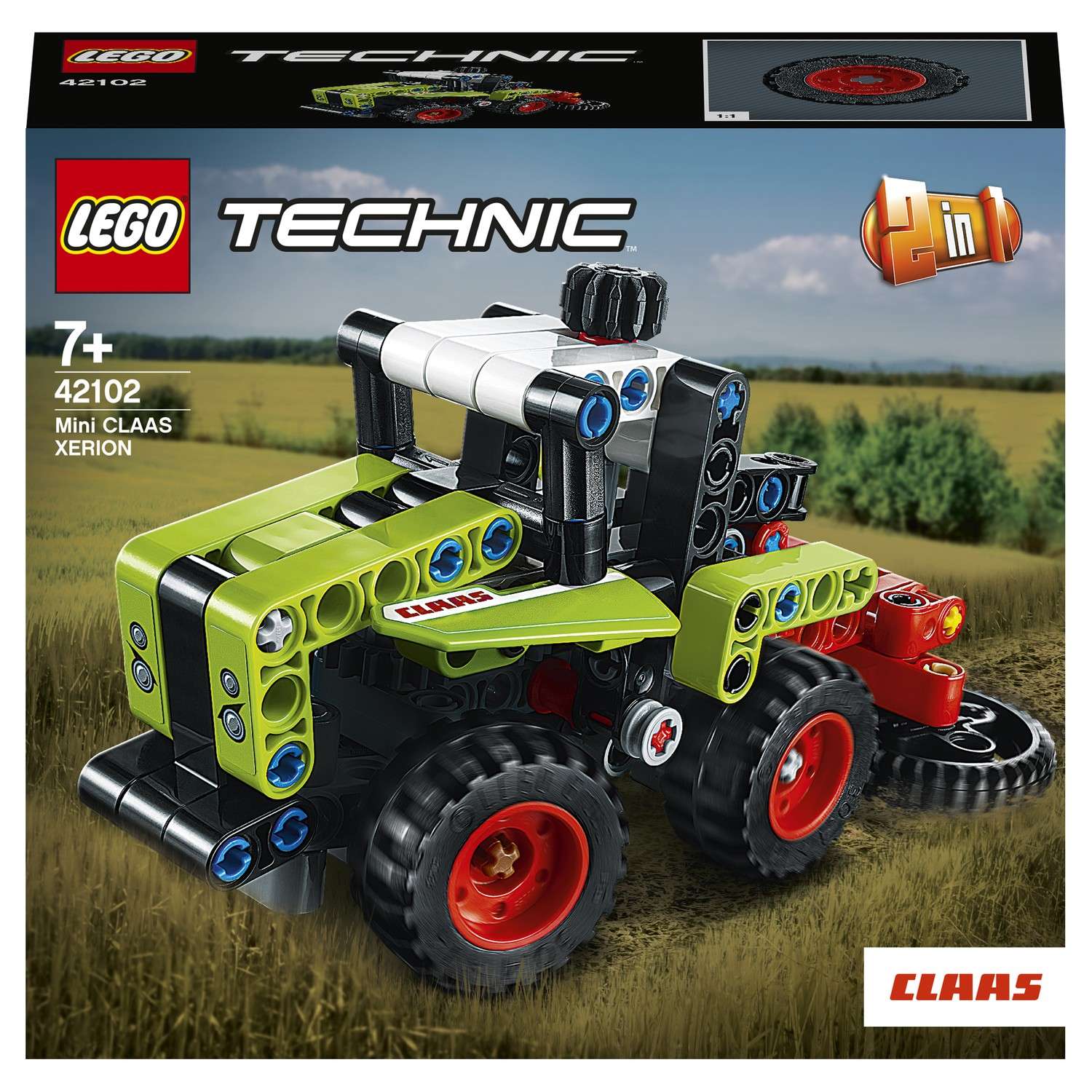 Конструктор LEGO Technic Mini Claas Xerion 42102 - фото 2