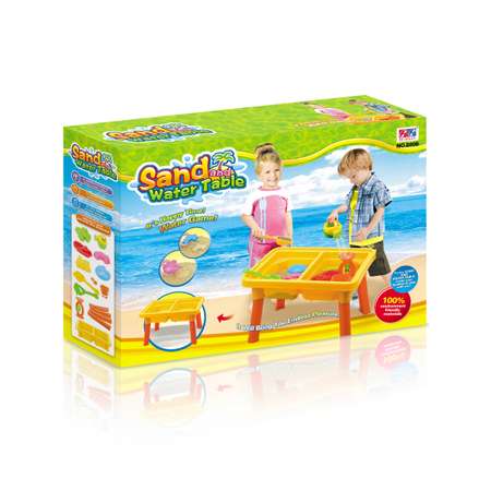 Стол для игр с песком и водой Hualian Toys Транспорт 57х41х37 см
