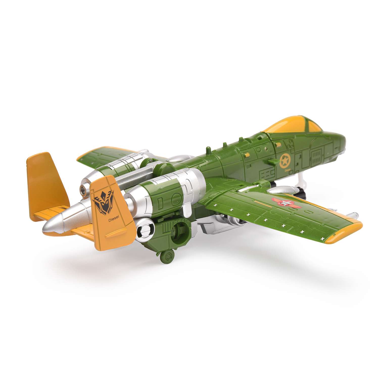 Робот 2 в 1 Devik Toys Военный самолет - фото 7