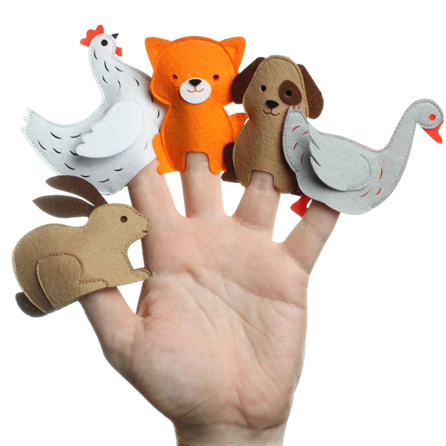 Пальчиковые куклы из фетра купить в интернет-магазине - более вариантов в наличии!