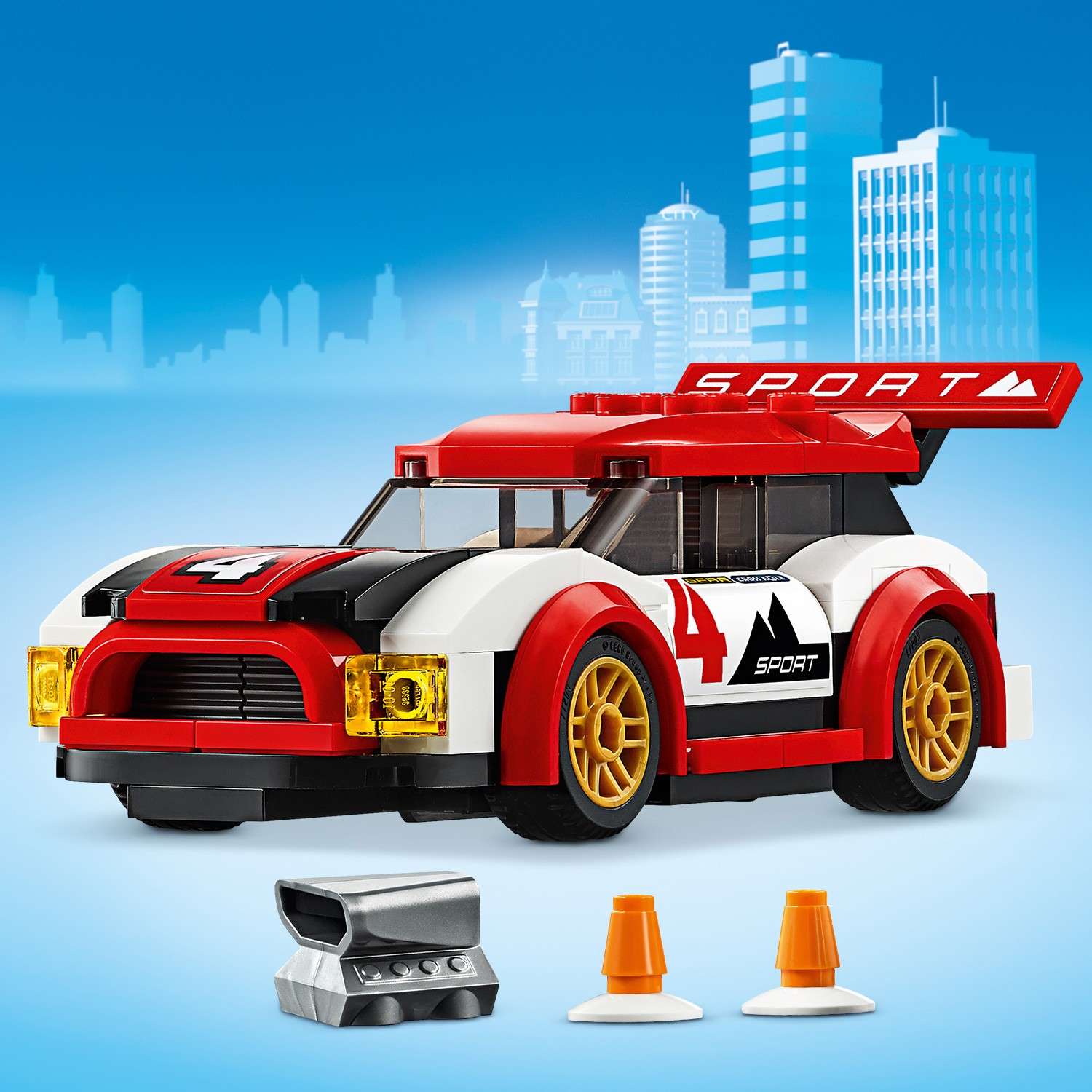 Конструктор LEGO City Nitro Wheels Гоночные автомобили 60256 - фото 12