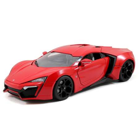 Машинка Fast and Furious Форсаж 1:18 Lykan Hypersport