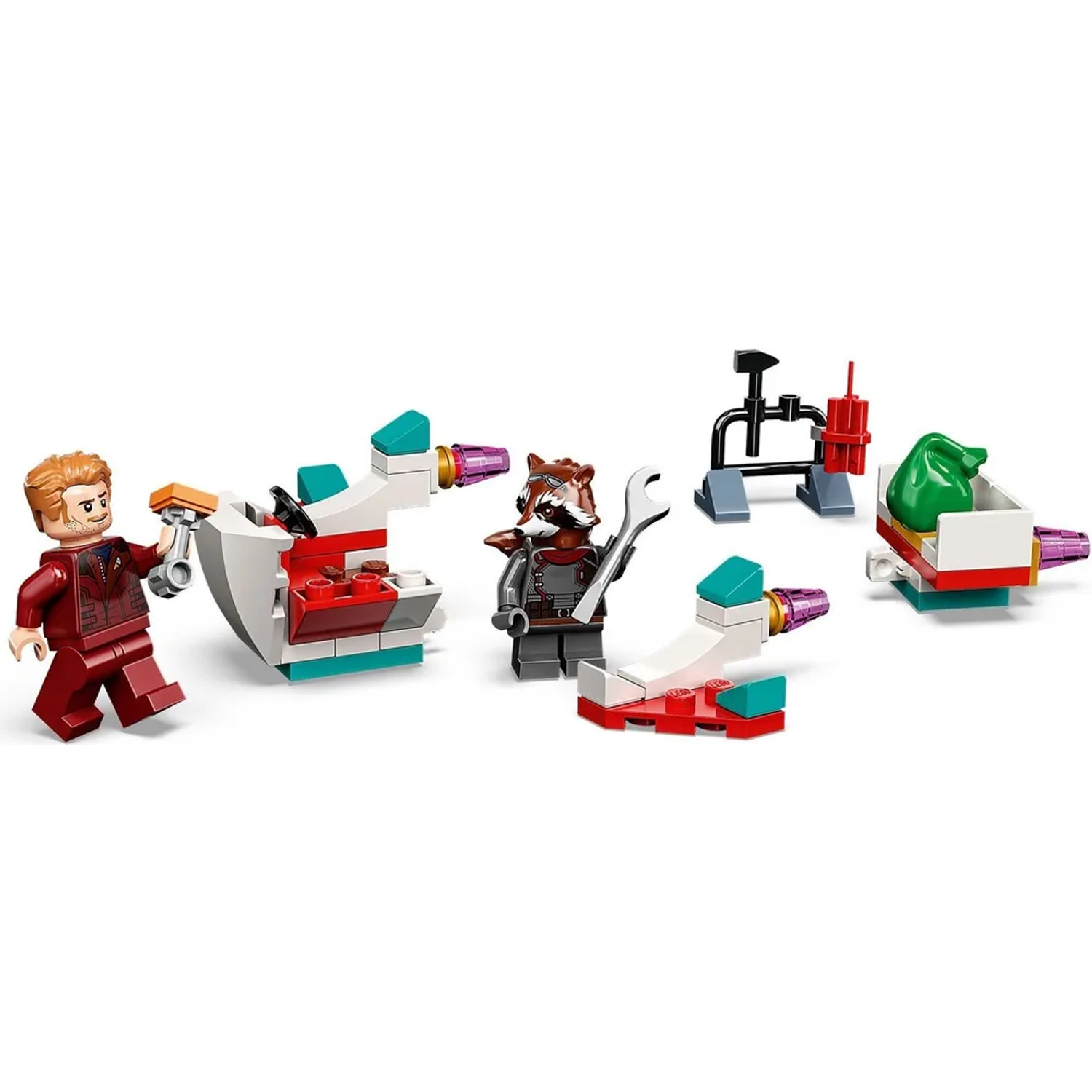 Конструктор LEGO Super Heroes Новогодний календарь 76231 - фото 4