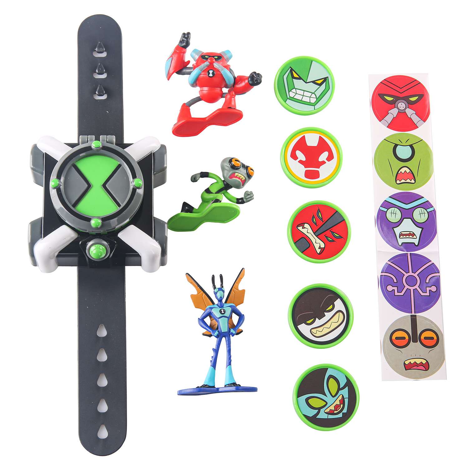 Набор игровой Ben10 Часы 3мини-фигурки 76938 - фото 1