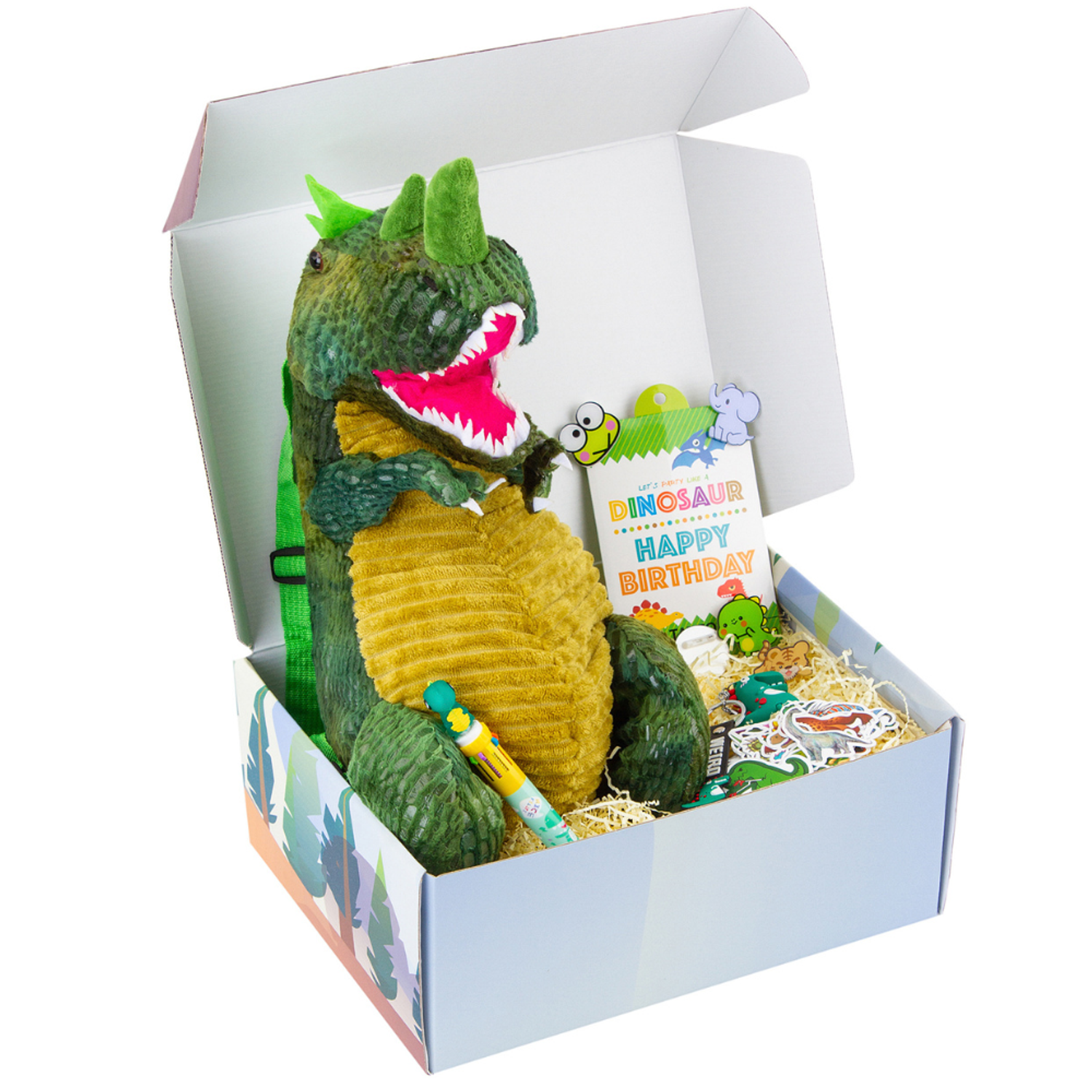 Подарочный игровой набор NRAVIZA Детям Динозавр для мальчиков 6 предметов - фото 2