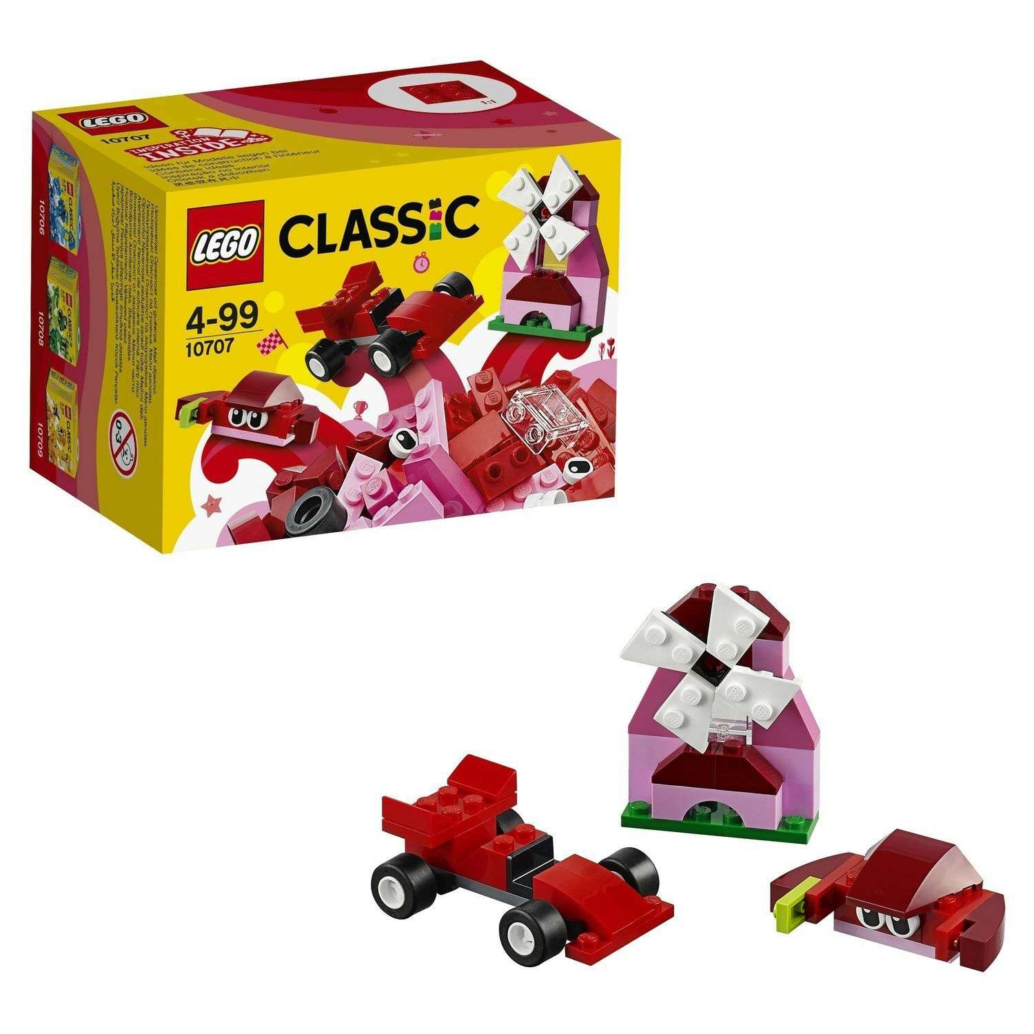 Конструктор LEGO Classic Красный набор для творчества (10707) - фото 1